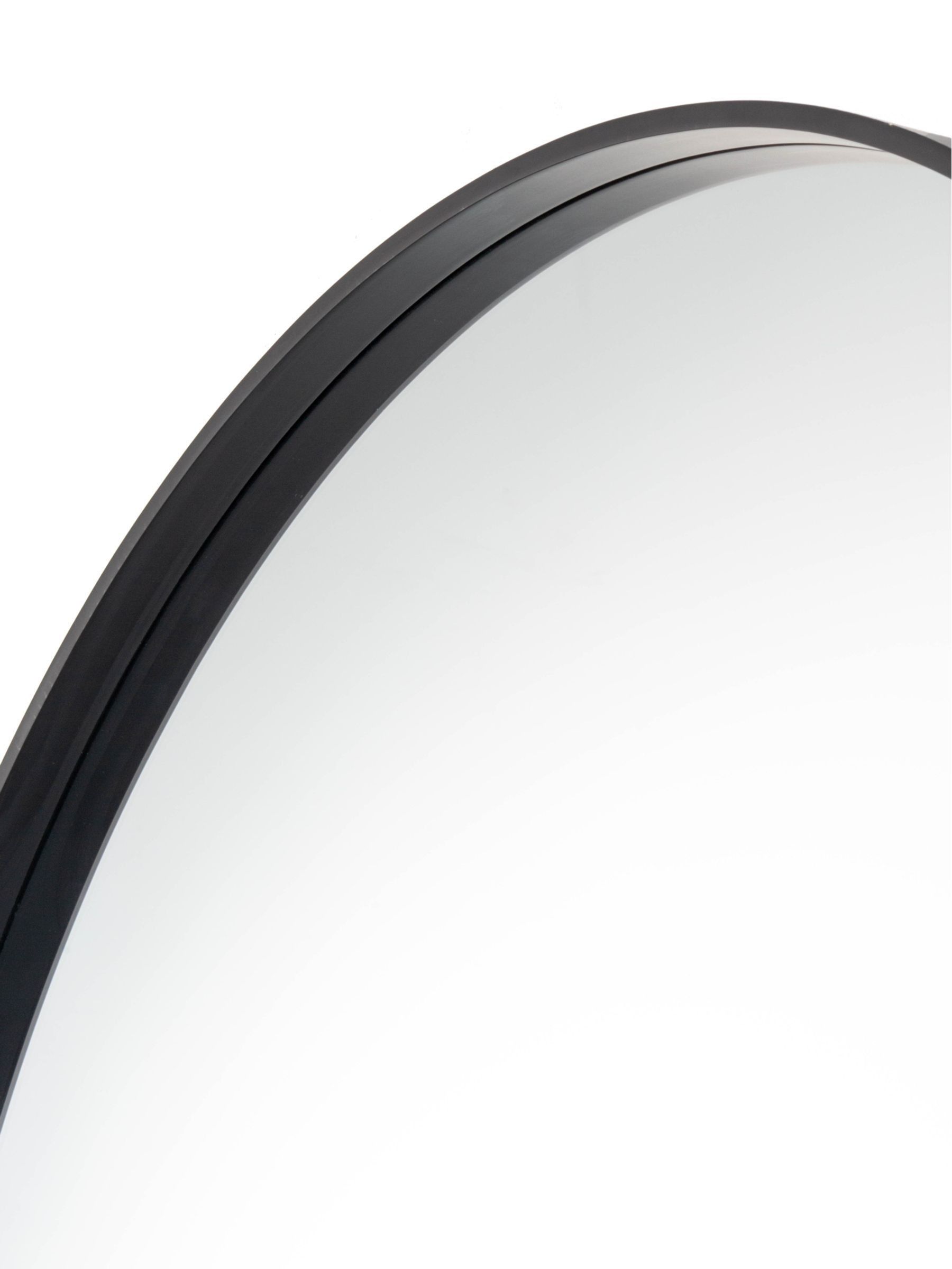 La Redoute Intérieurs Black Alaria 120cm Diameter Mirror