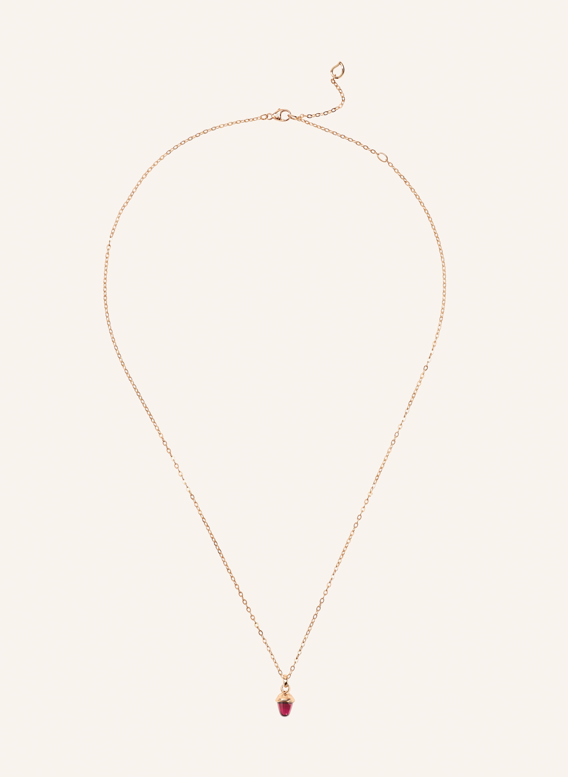 TAMARA COMOLLI Halskette NECKLACE 'MYMIKADO' WITH TOURMALINE ROSE Rosa Turmalin 18K Roségold