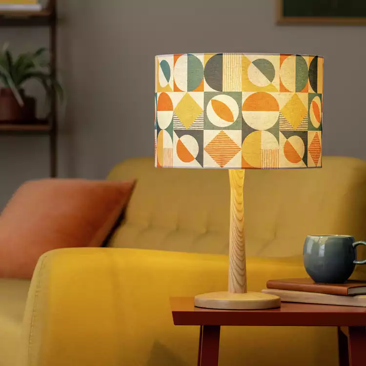 Habitat Geometric Easy Fit Lampshade - 30cm