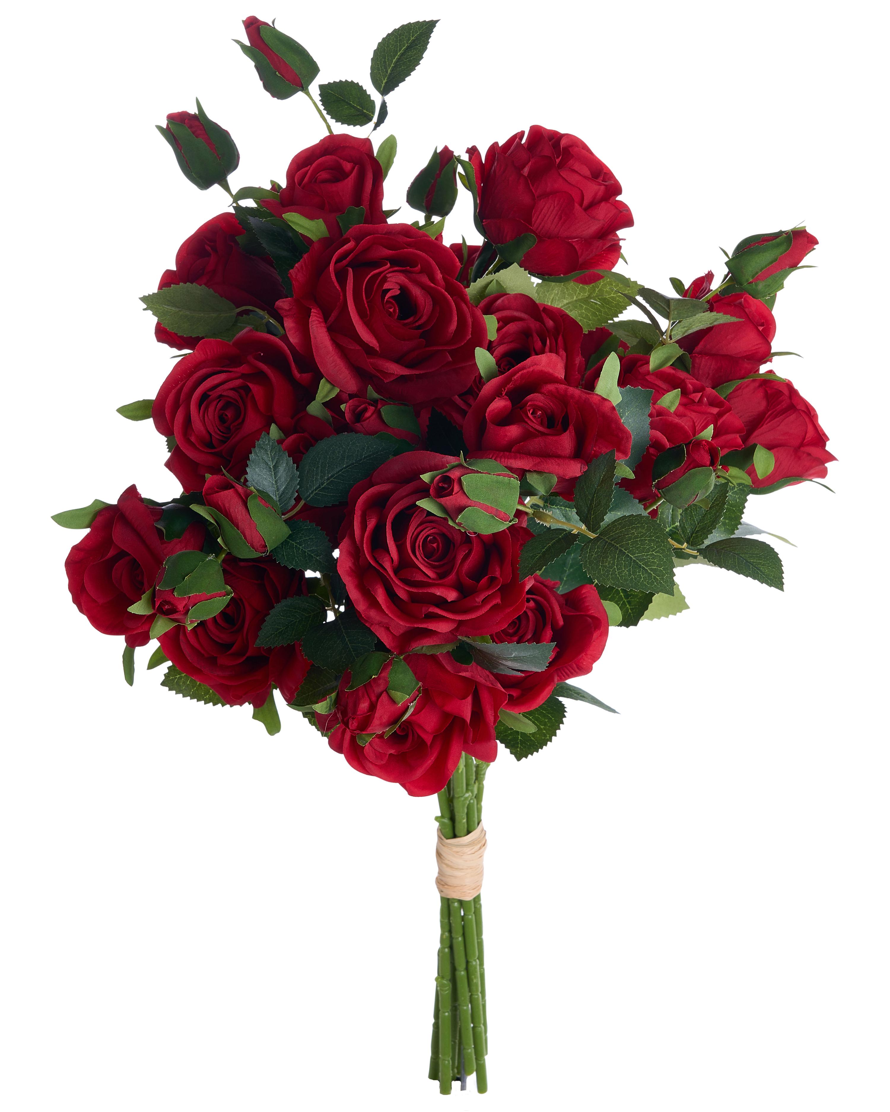 Artificial Flower Bouquet BOIRO 65 cm Red