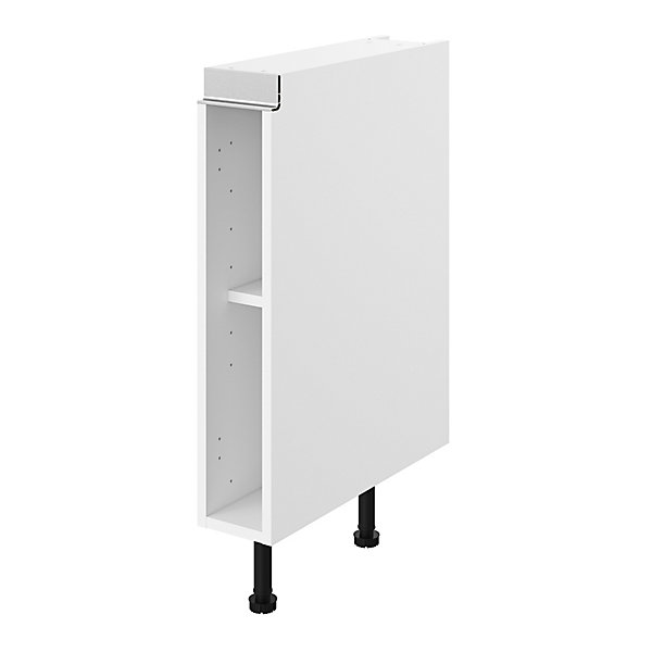Caisson bas de cuisine blanc L. 15 cm Caraway Innovo GoodHome