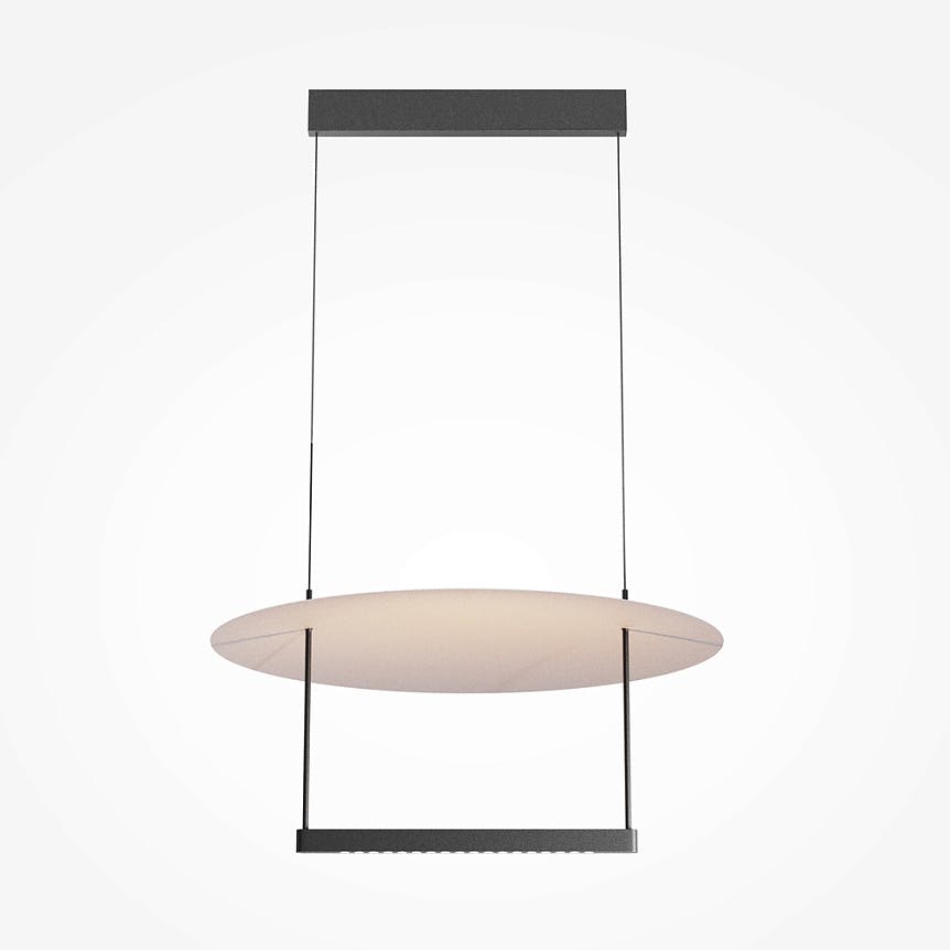Suspension LED design - abat-jour disque 334 cm AVON