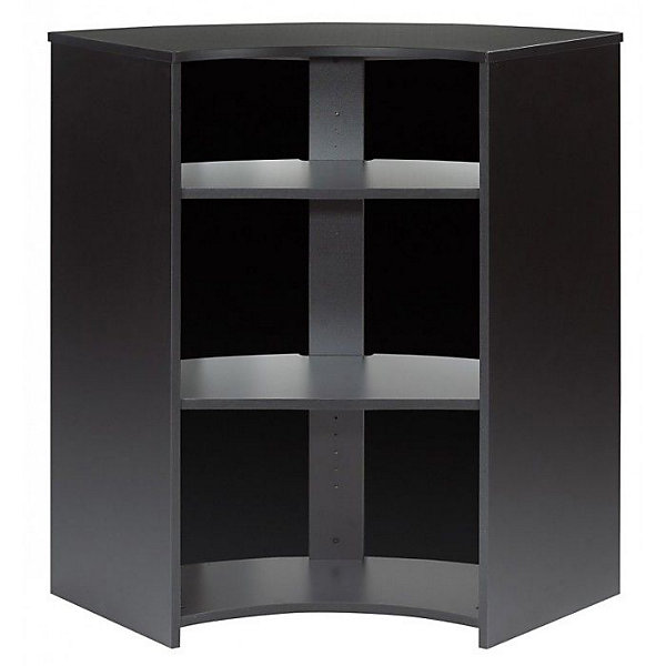 Meuble bar BEAUX MEUBLES PAS CHERS Noir 106,9x53,3x104,8 cm