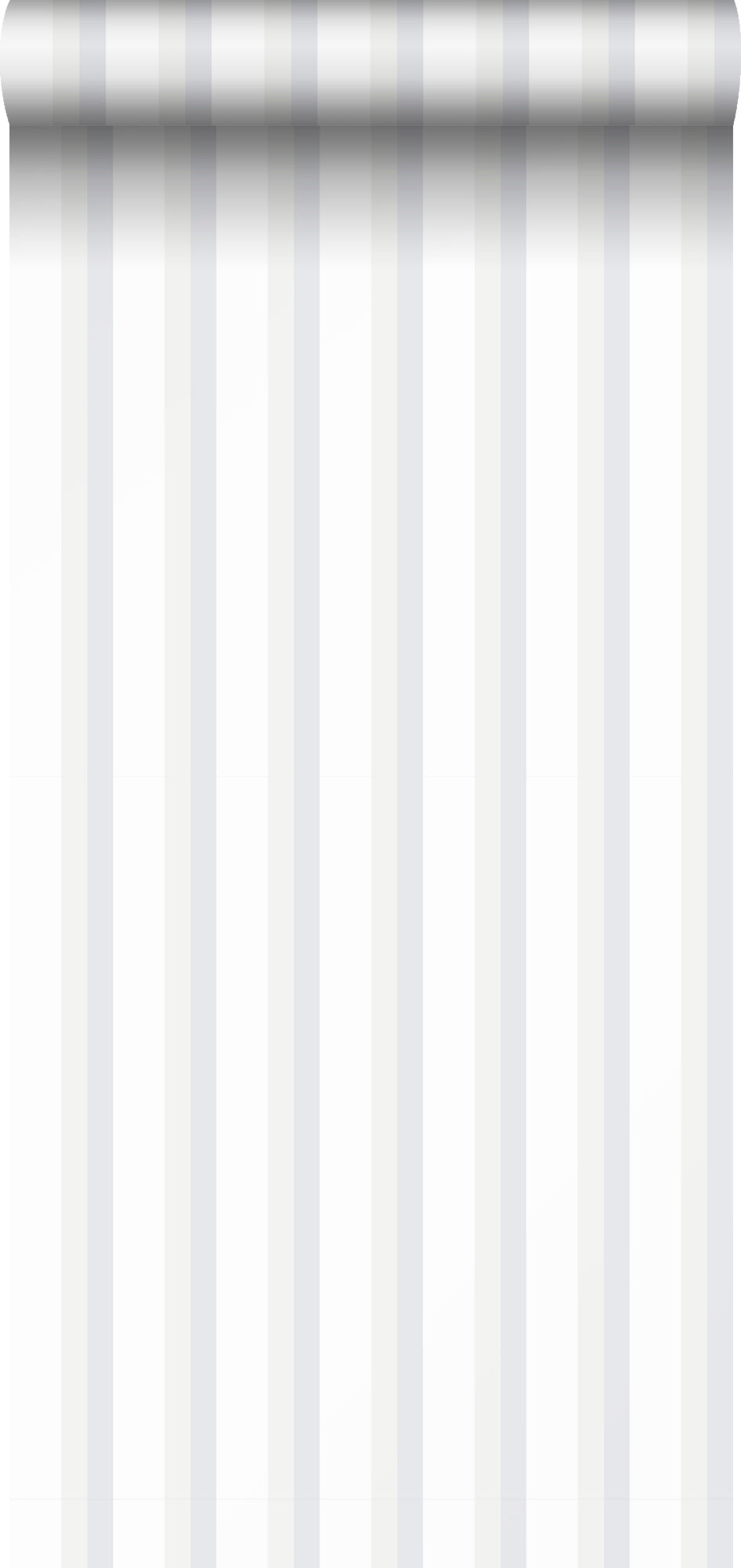 Sanders & Sanders behang strepen lichtgrijs, beige en wit - 53 cm x 10 m - 640596