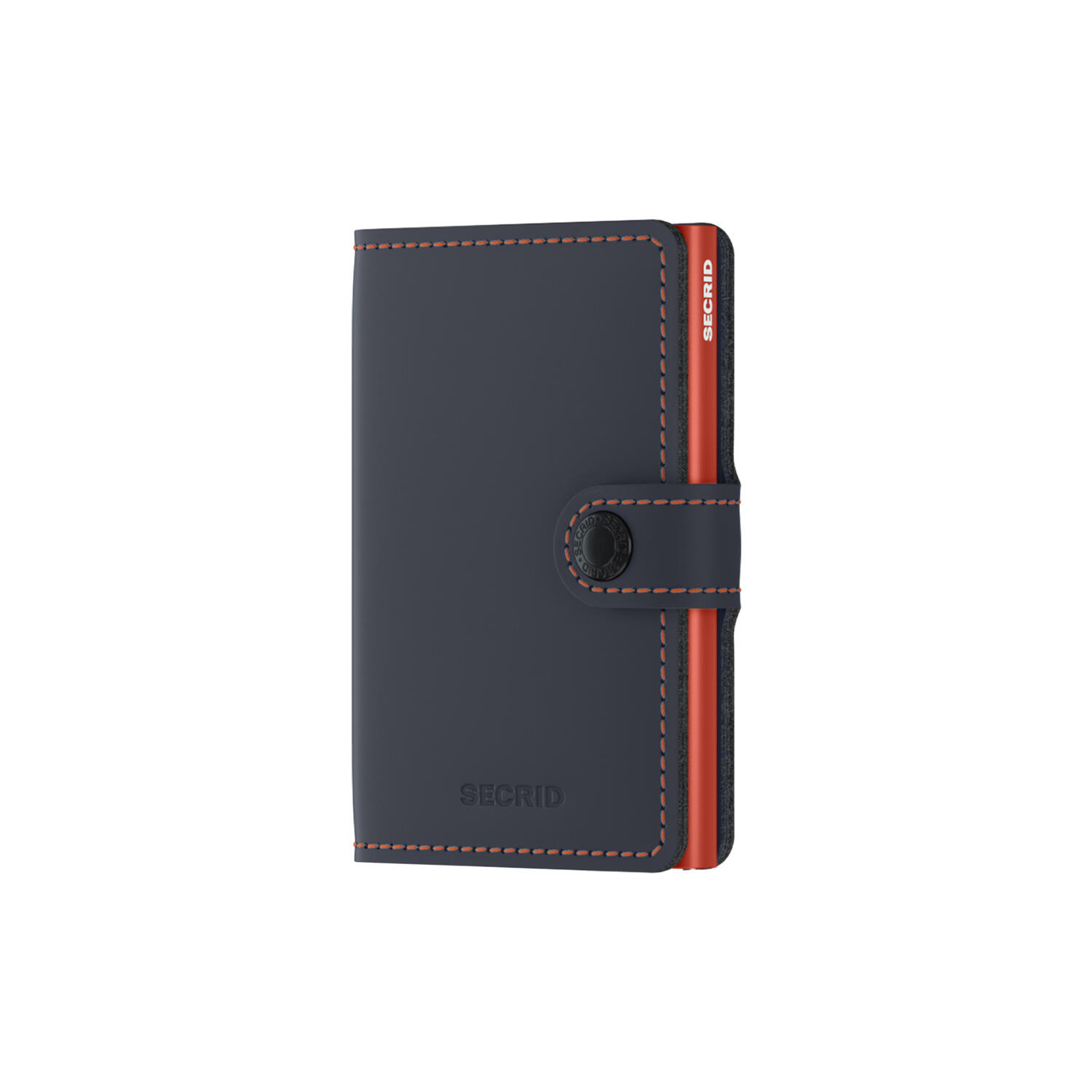 Miniwallet, matte nightblue/orange