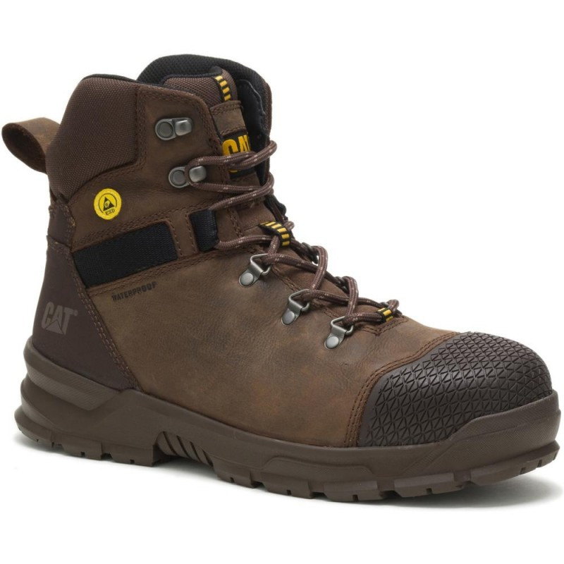 Paire de chaussures de sécurité Accomplice S3 brunes 42 CATERPILLAR