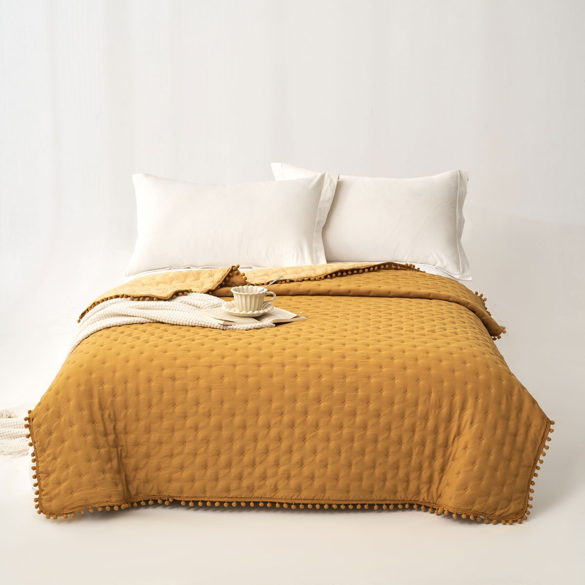 Edredão BEAR ocre 140x220cm