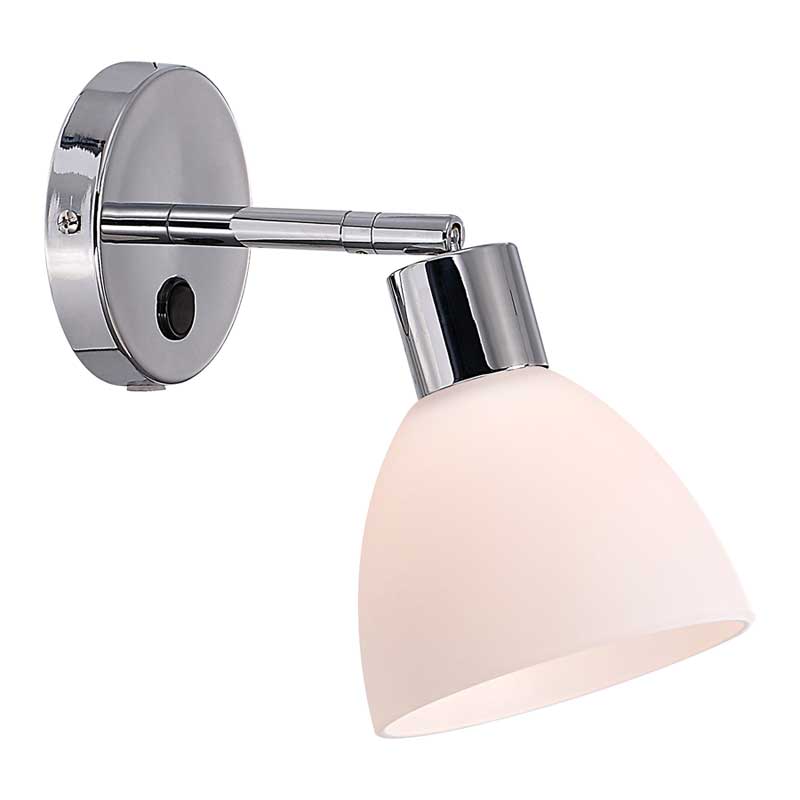 Nordlux Ray Wandlamp - E14 - Chroom