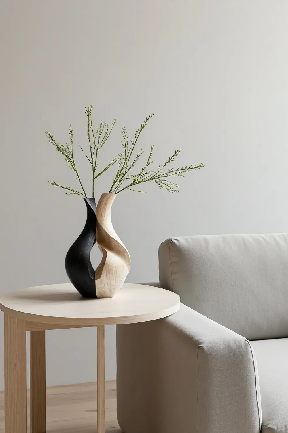 Vase Wood Sculpture #WG042