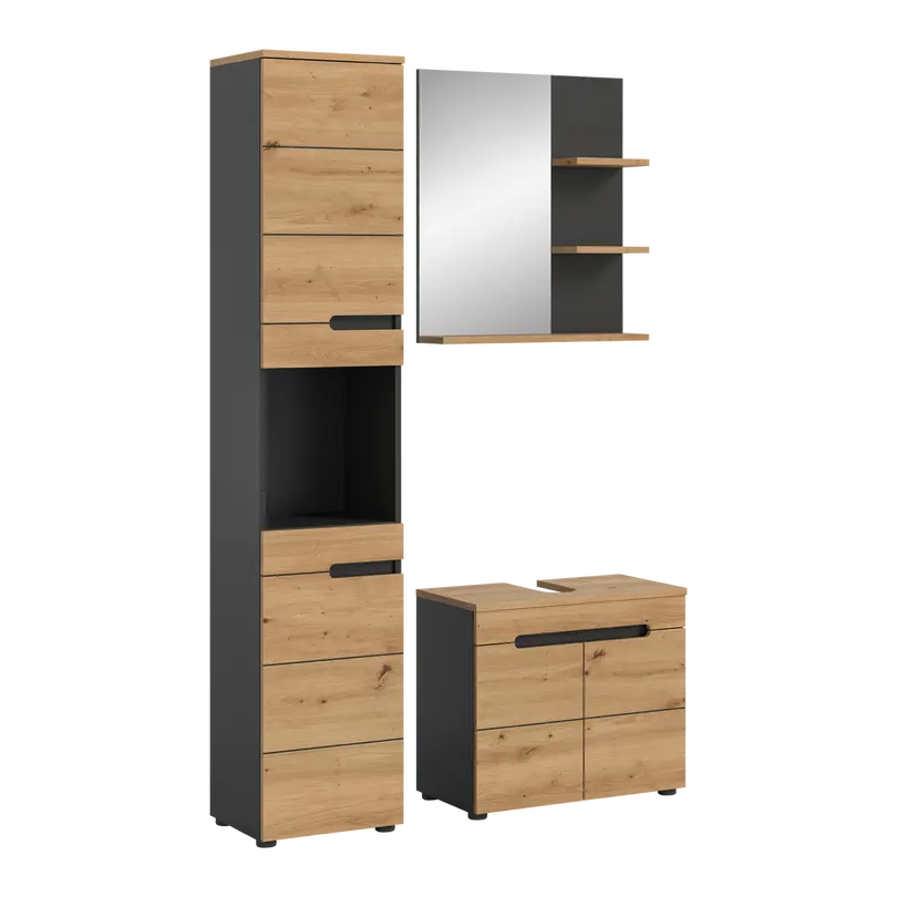 Badschrank 3-teilig Canu