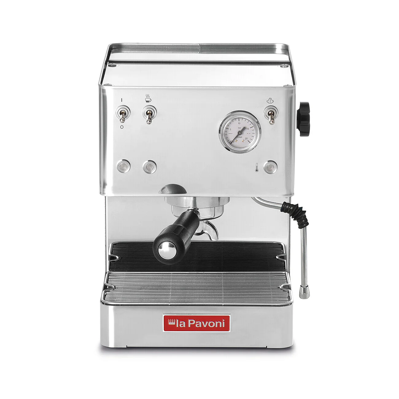 La Pavoni Casabar Manual Domestic Coffee Machine Stainless Steel
