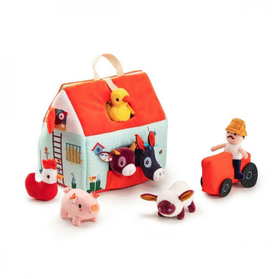 - Peluche d'activités Ma première ferme