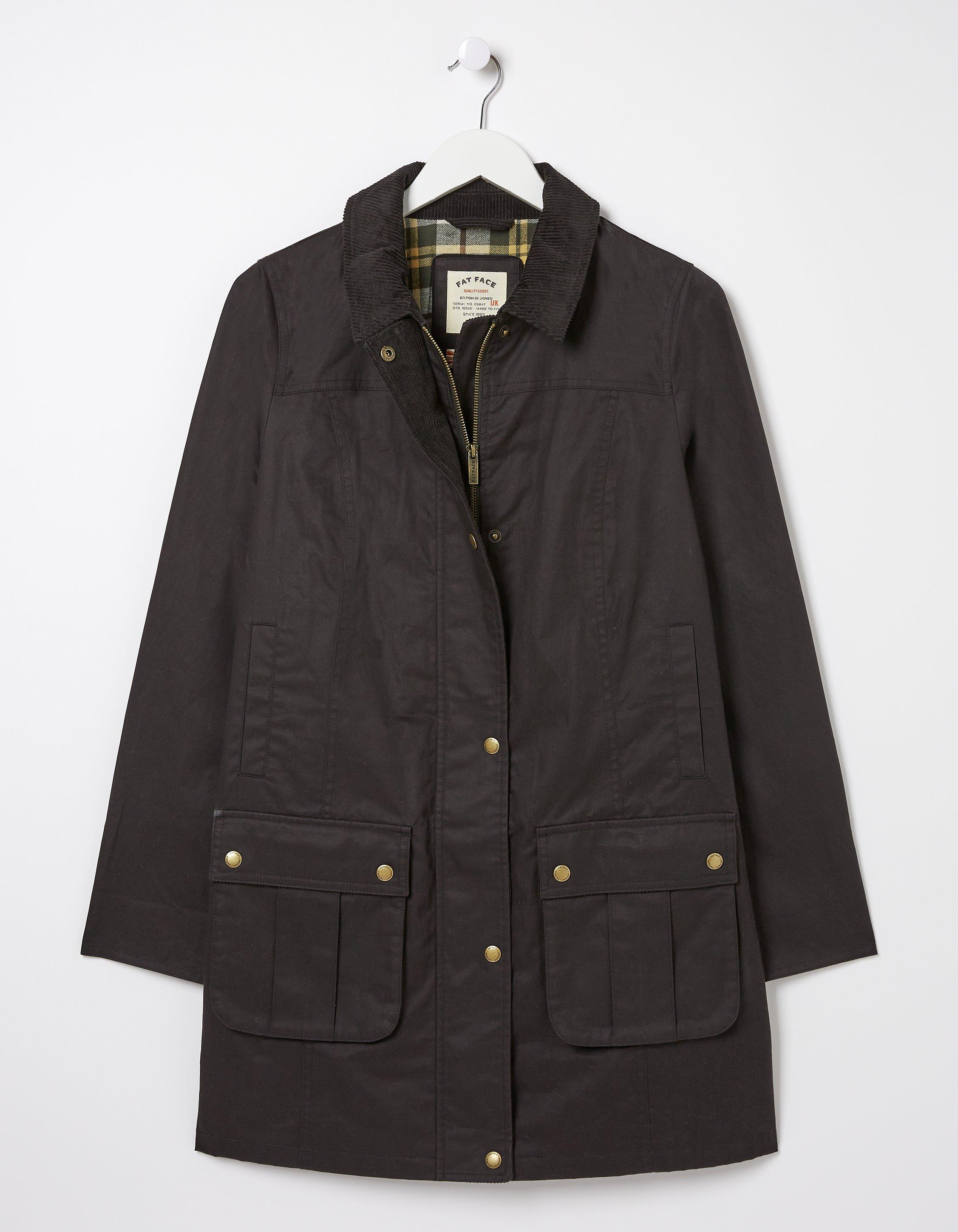 Hampshire Dry Wax Swing Coat