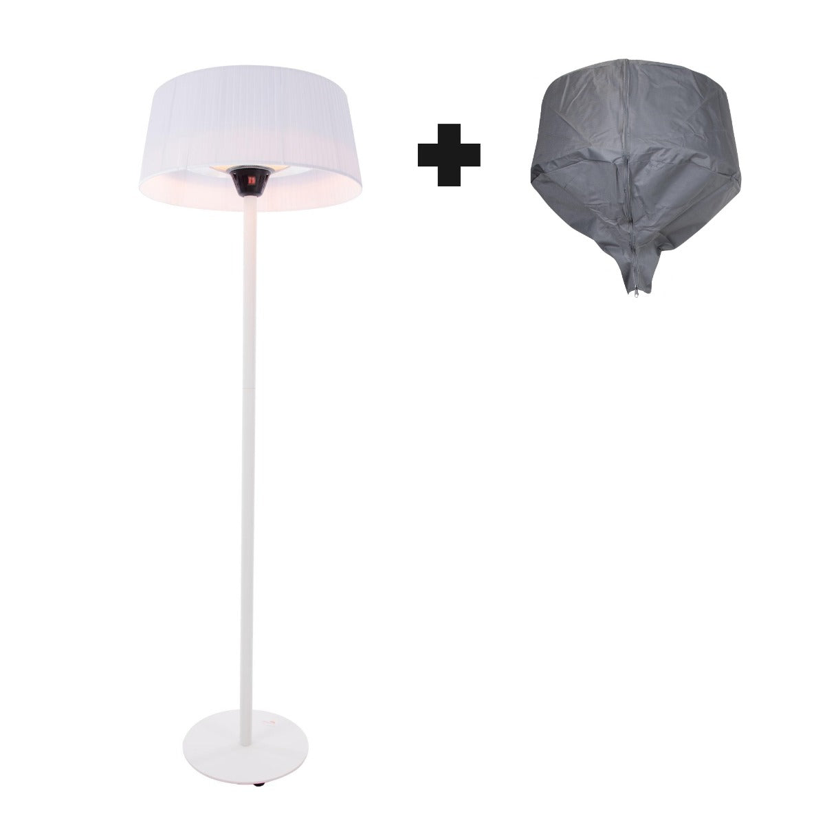 Sunred – COMBIDEAL - Heater & Hoes - Artix - Bright lijn - Wit -