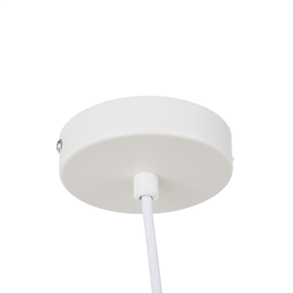 CELESTE - Suspension en céramique blanche avec étoiles ajourées