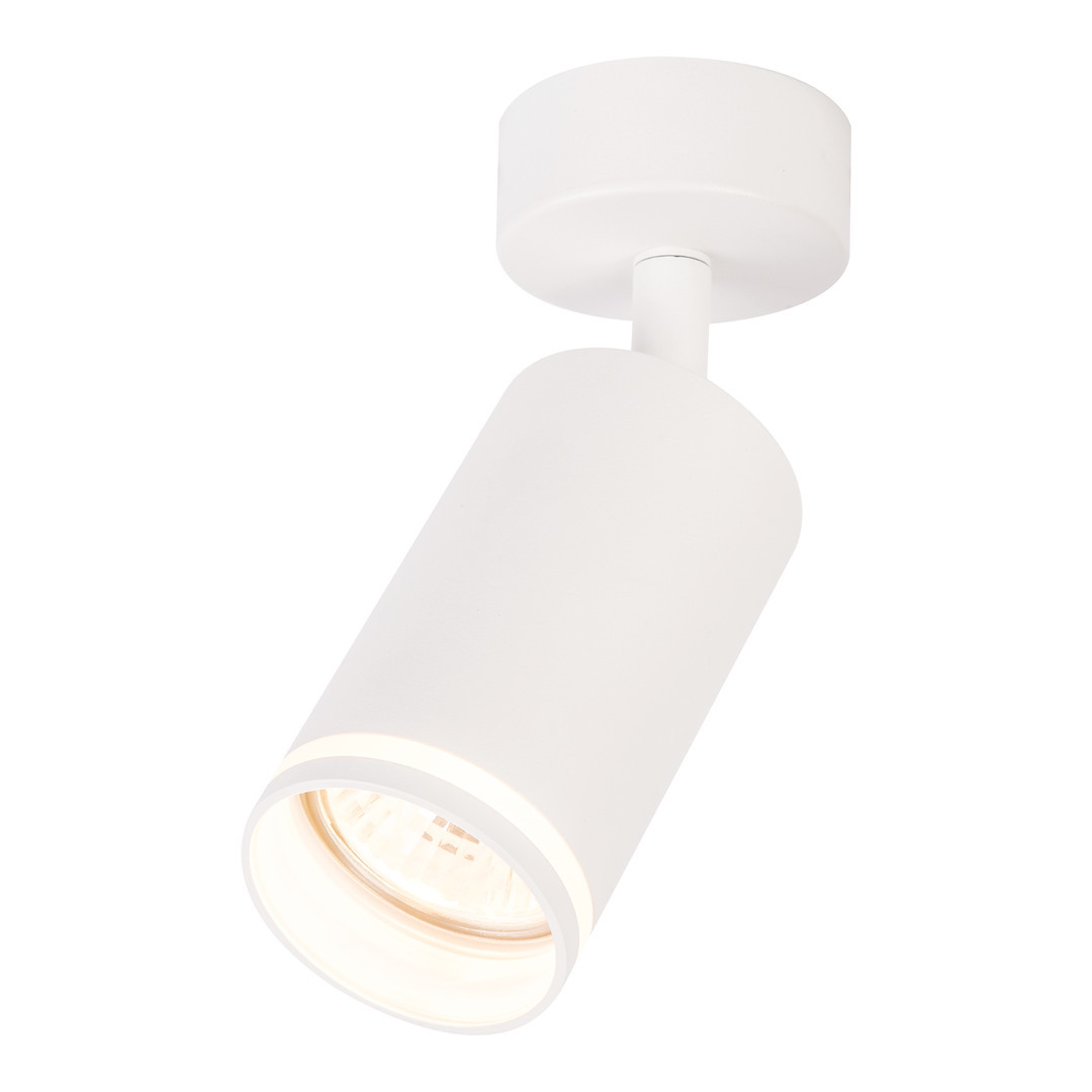 Spot okrągły biały PIPE 1xGU10x10W wym:16,5x6x6cm IP20 Milagro