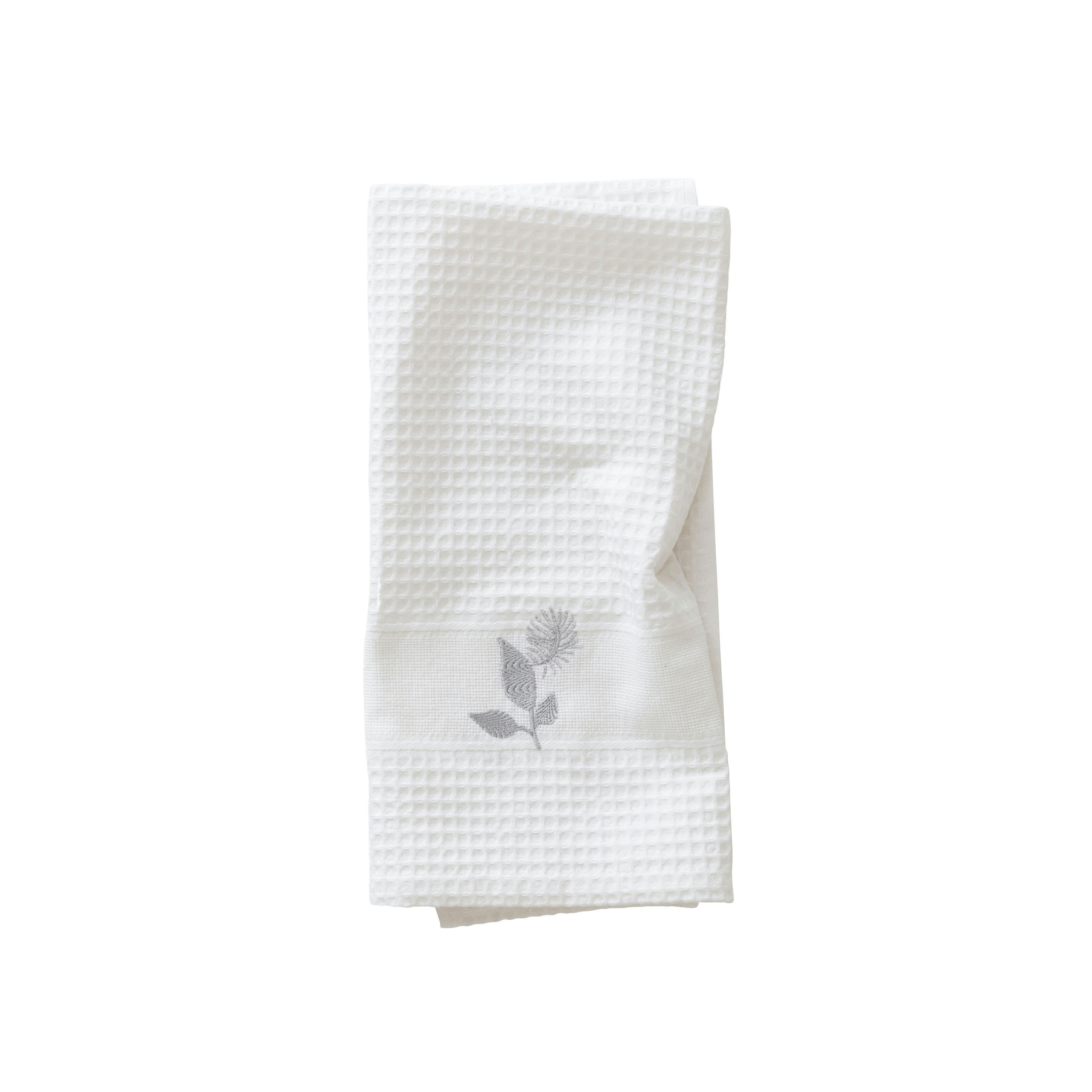 SOLSTICE - Torchon de cuisine Blanc nid d