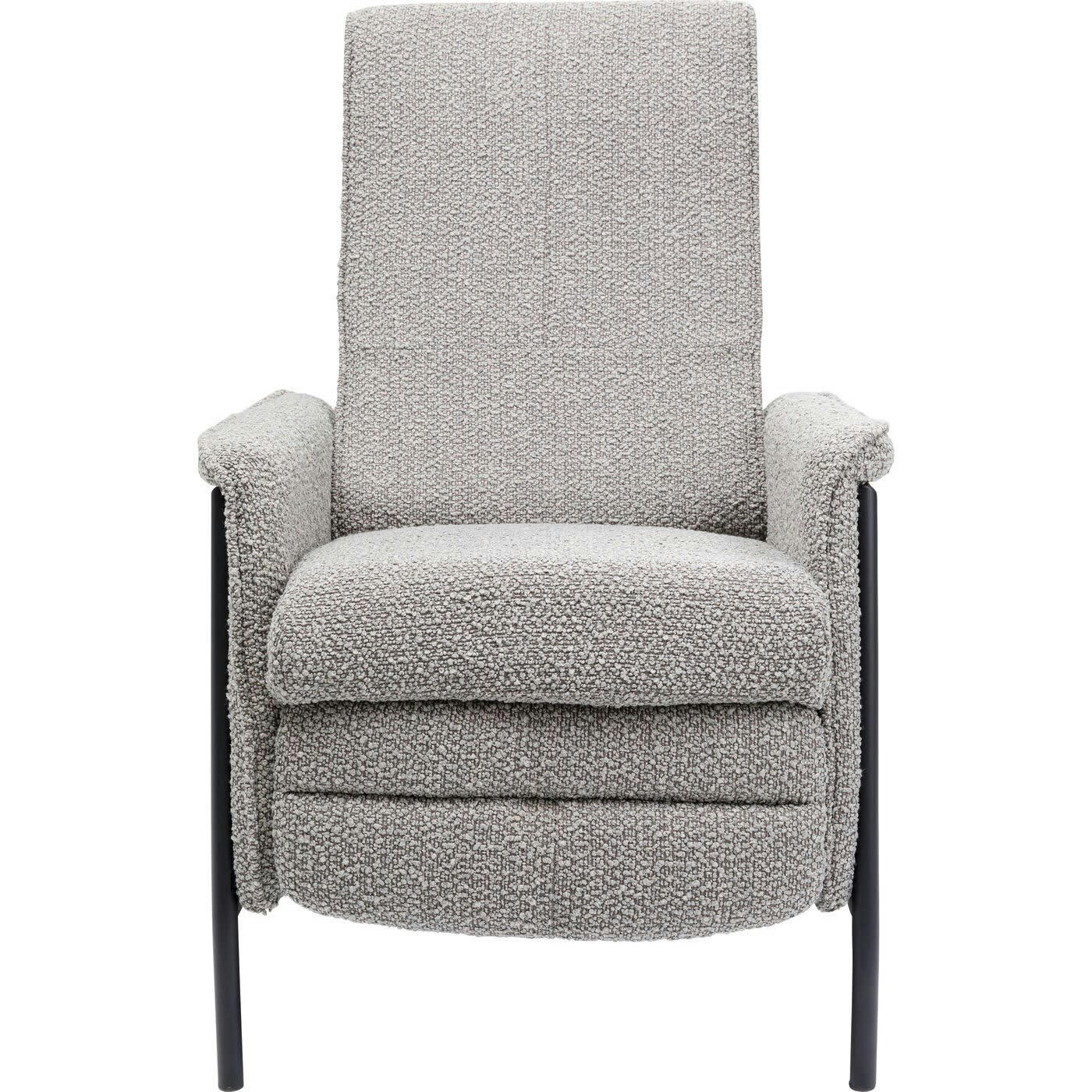 LAZY - Fauteuil relax Lazy gris Kare Design