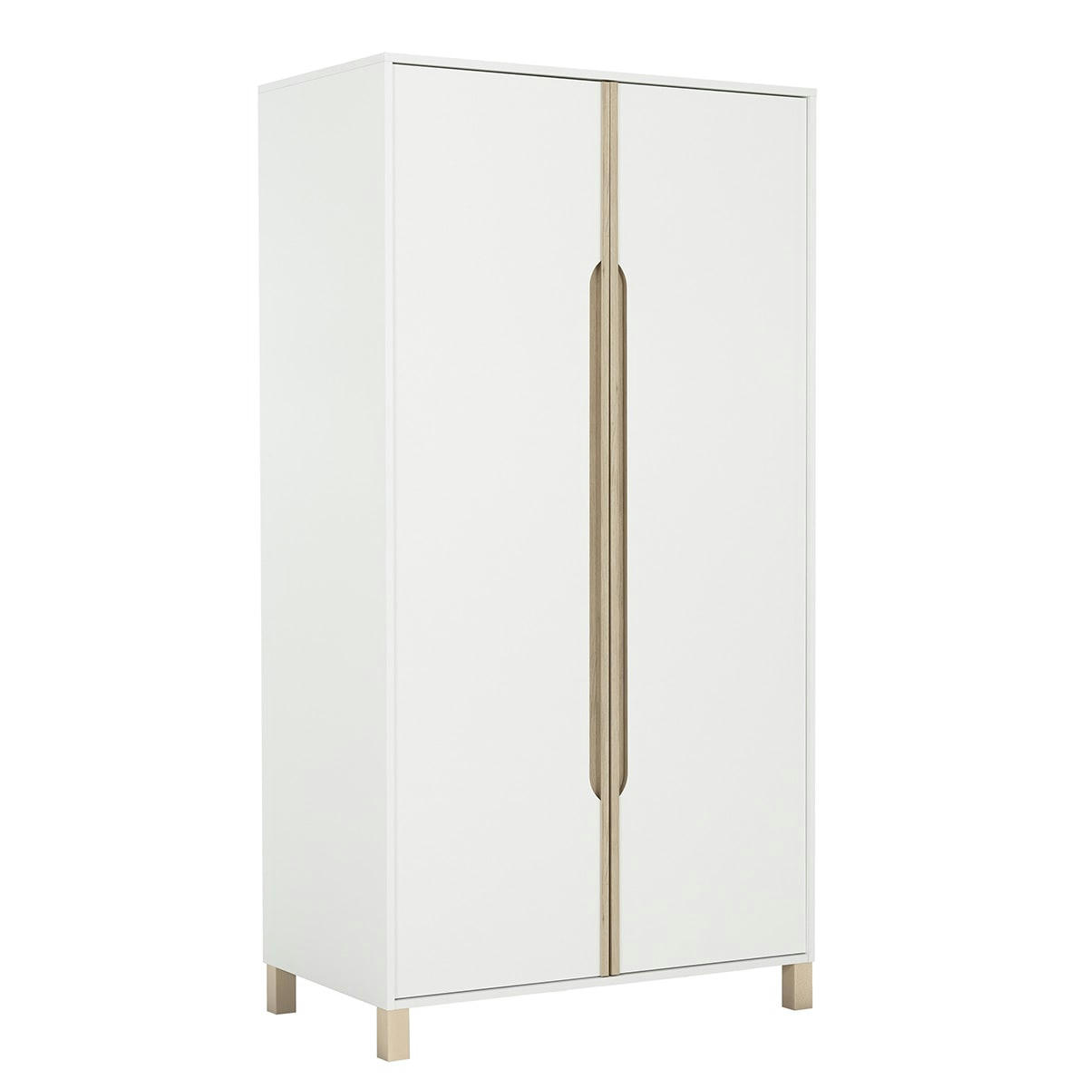CELESTE - Armoire 2 portes blanc