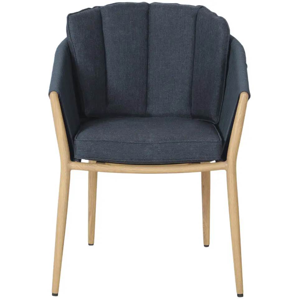 Terrasstoel Tarnos - blauw - 79x62x66 cm