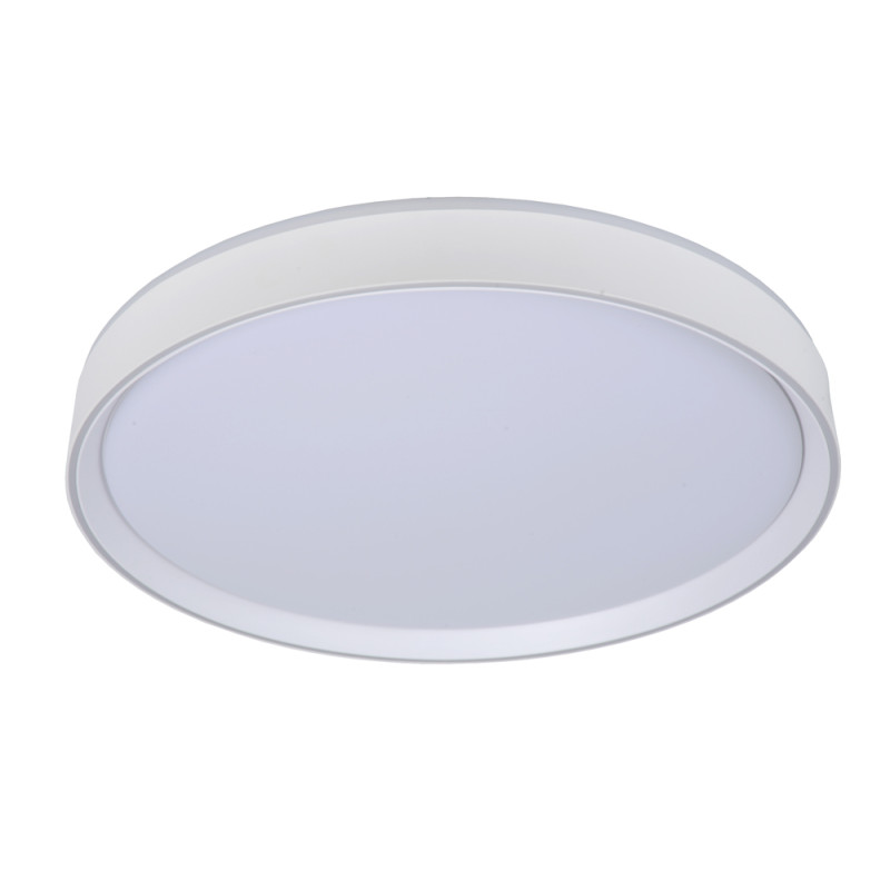 Plafonnier LED Nuria blanc Ø 50 cm 2880 lm 36 W LUCIDE