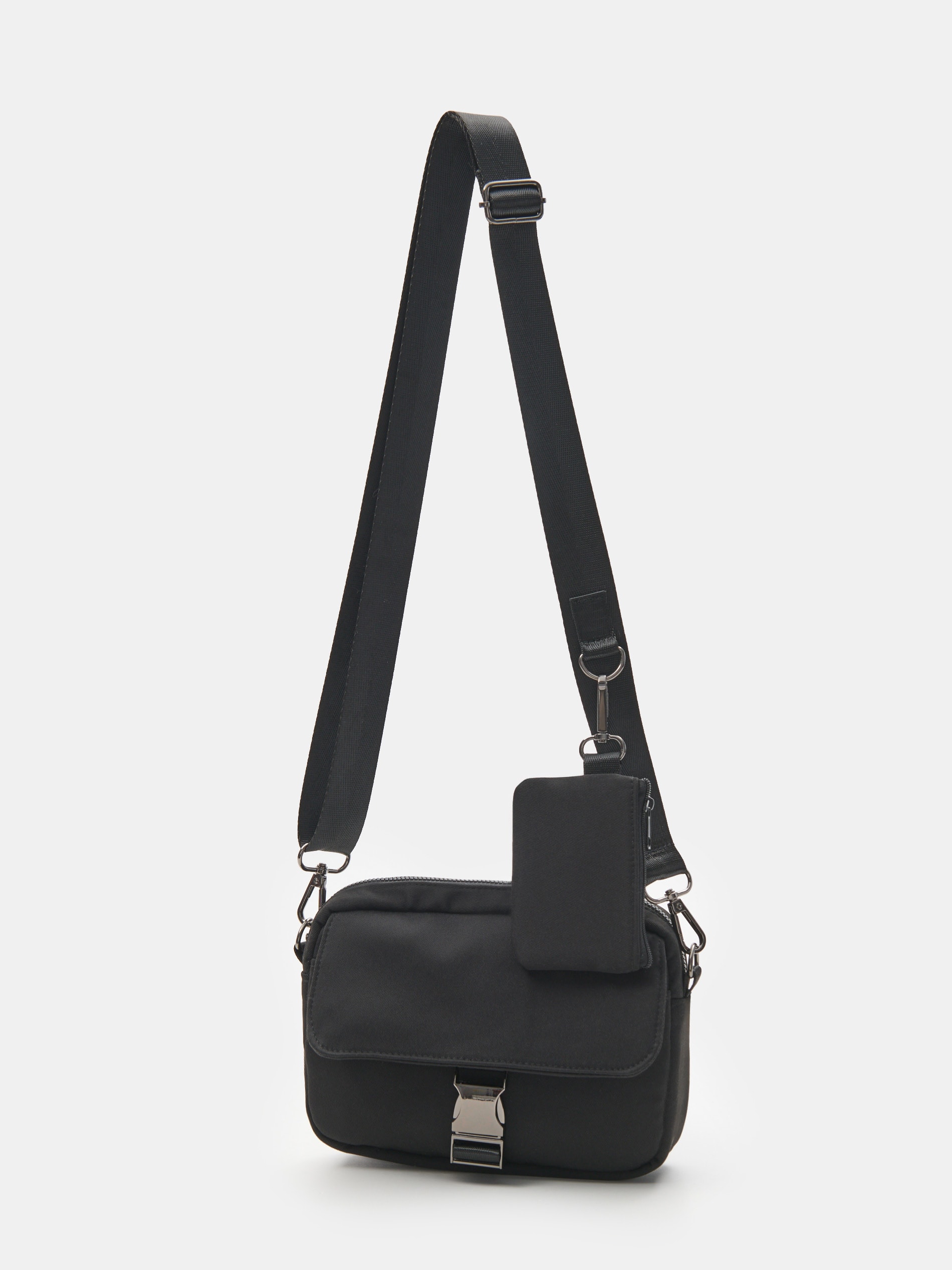 Torebka crossbody z dodatkową saszetką