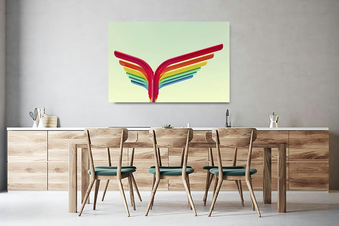 BIRDY - Photographie d'art d'Eric Dufour 60x90 cm sur plexi