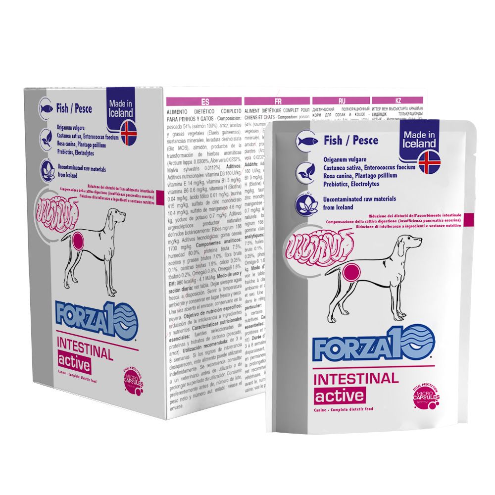 Forza10 Actiwet Intestinal active wet fish for dogs