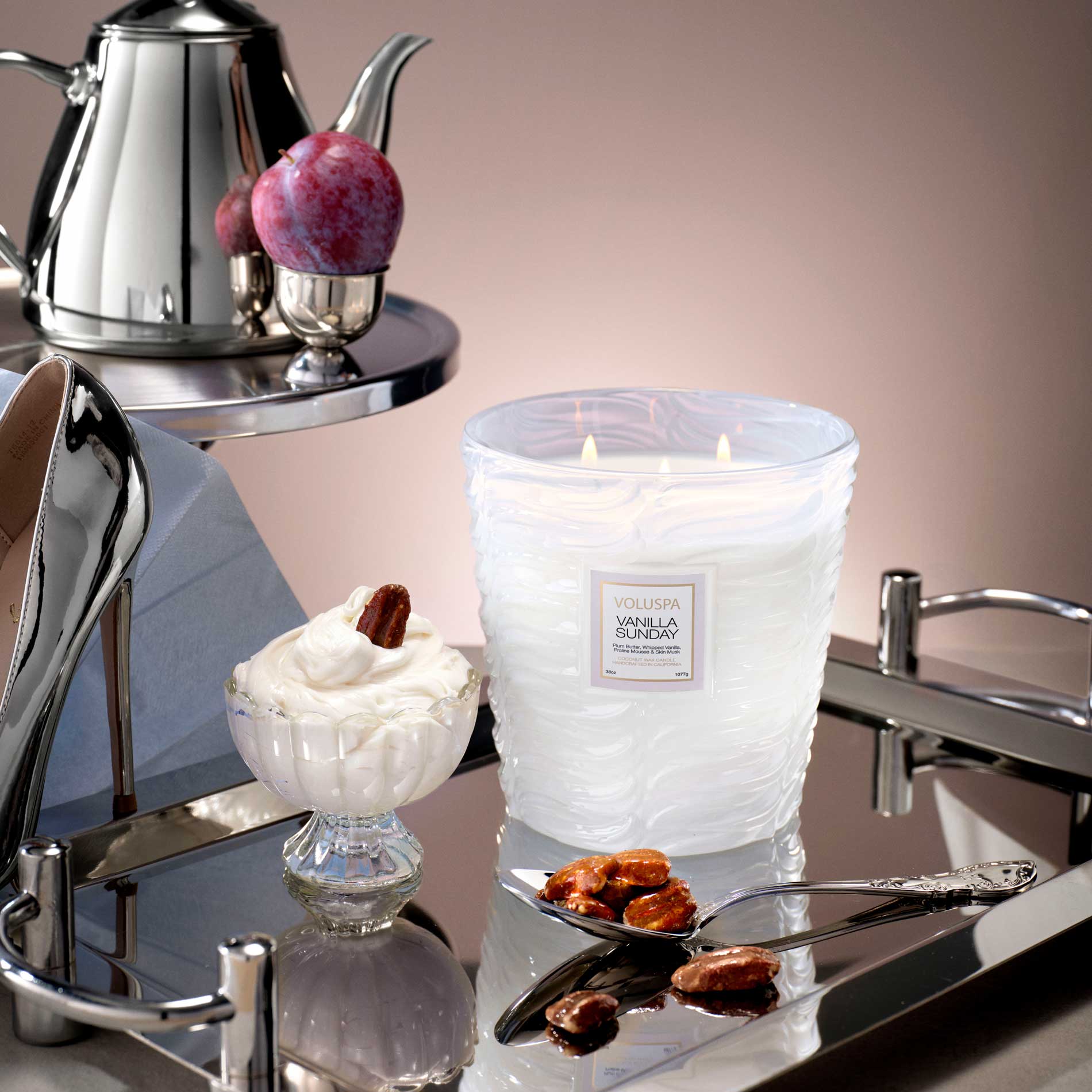 Vanilla Sunday - 3 Wick Hearth Candle