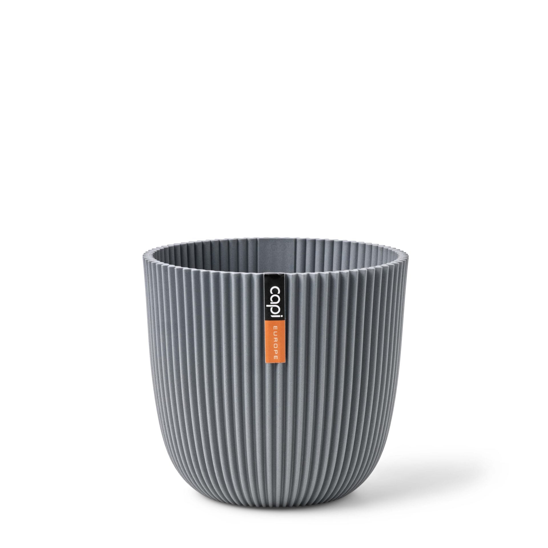 Capi Europe - Pot bol Groove 'made with' - 13x12 - Textiel grijs