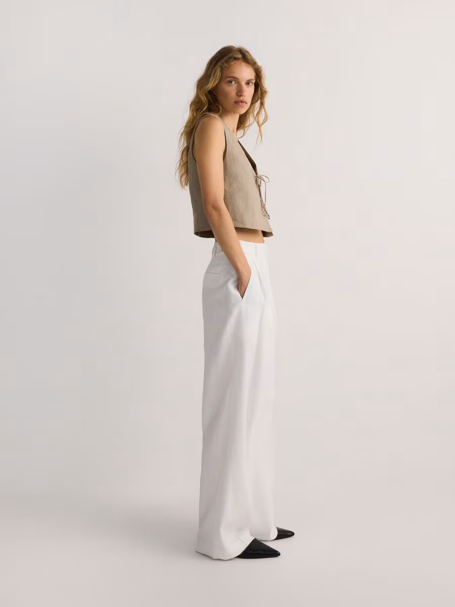Viscose Rich Trousers