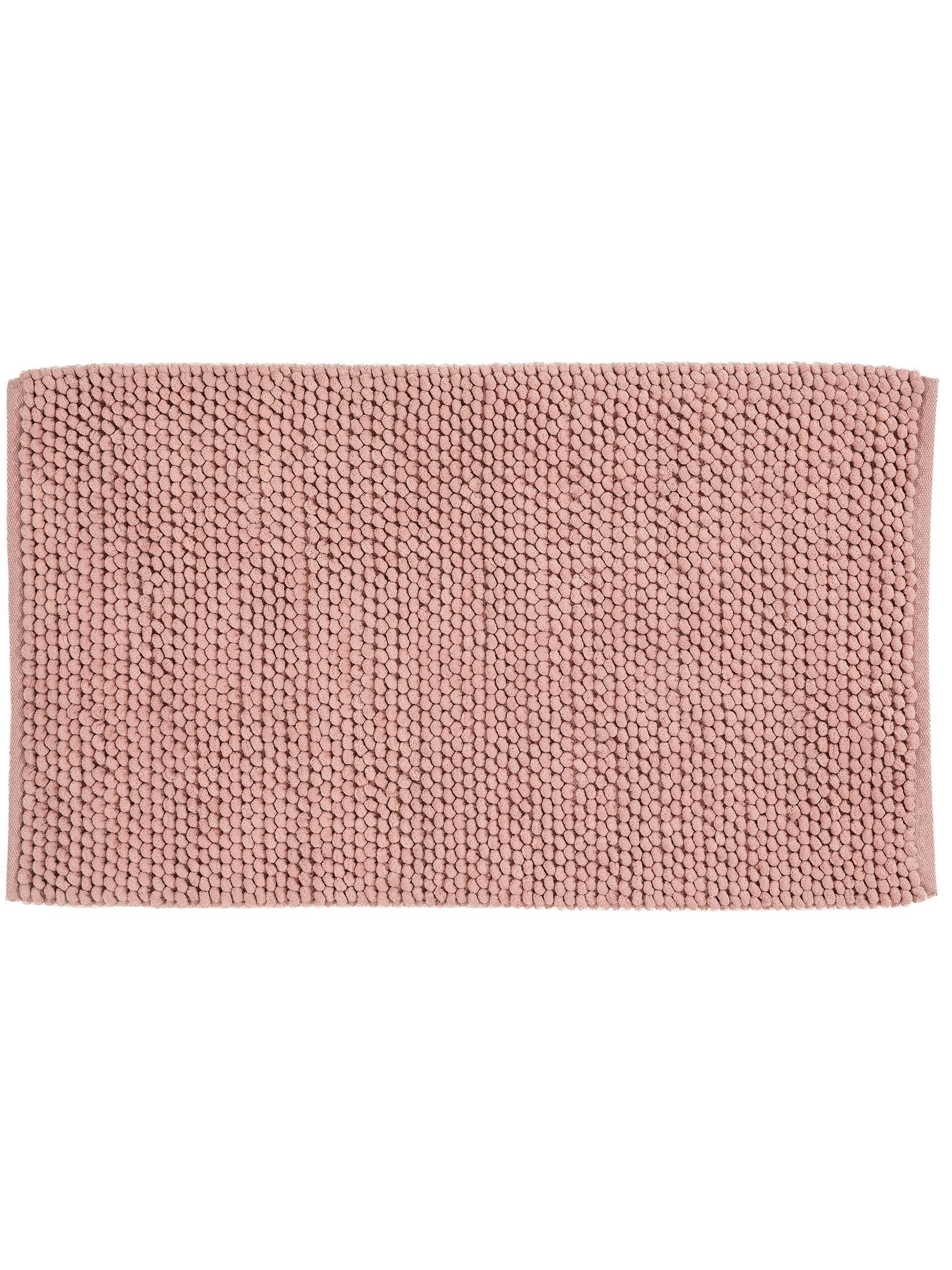 LYNN - Tapis de bain rose 50x80