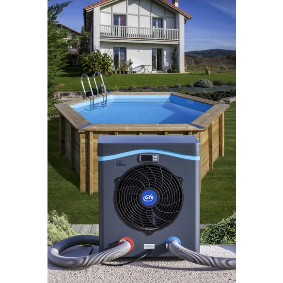 Wärmepumpe, max. Heizleistung: 5500 W, für Pools bis: 40 m³
