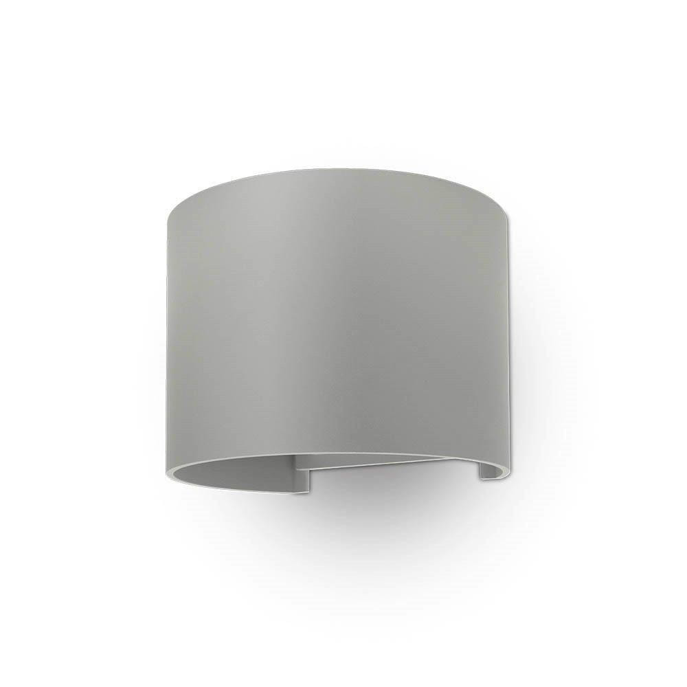 Kinkiet zewnętrzny 756 4000K szary LED 1x6W 660lm IP65 V-TAC