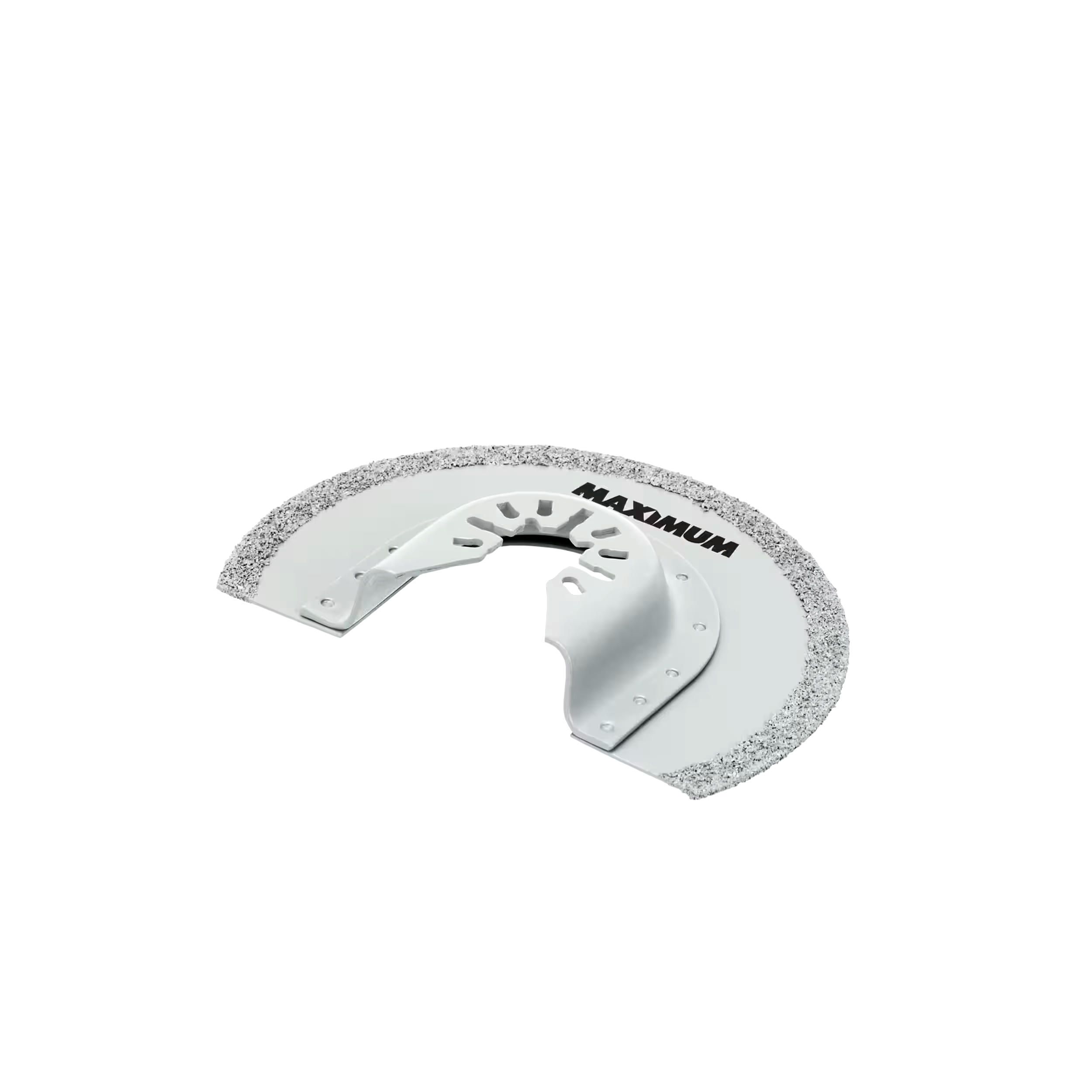 MAXIMUM Oscillating Multi-Tool Universal FIt Carbide Grout Removal Blade, 3-11/16-in