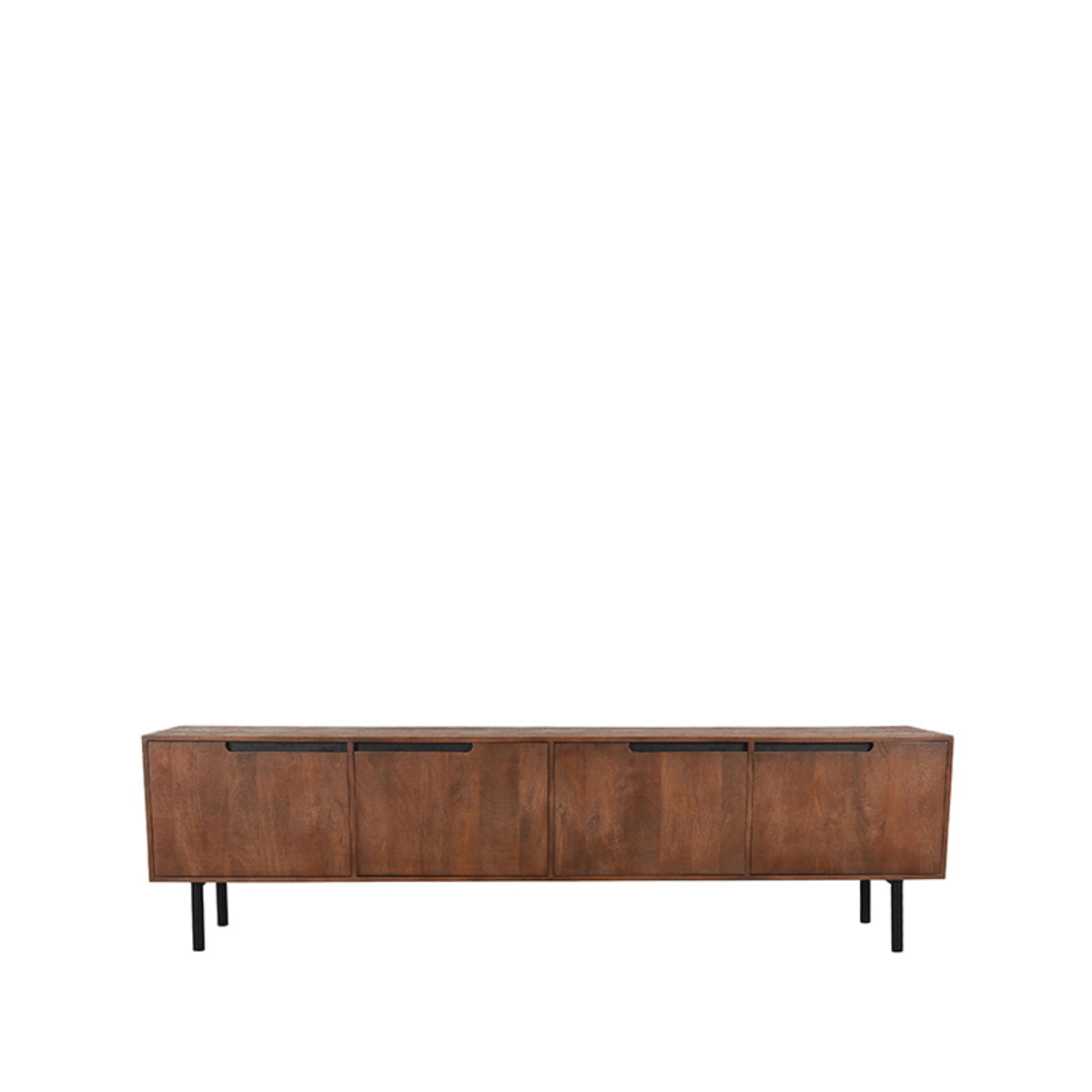LABEL51 Tv-meubel Rio - Donkerbruin Mangohout - 220x40x60cm