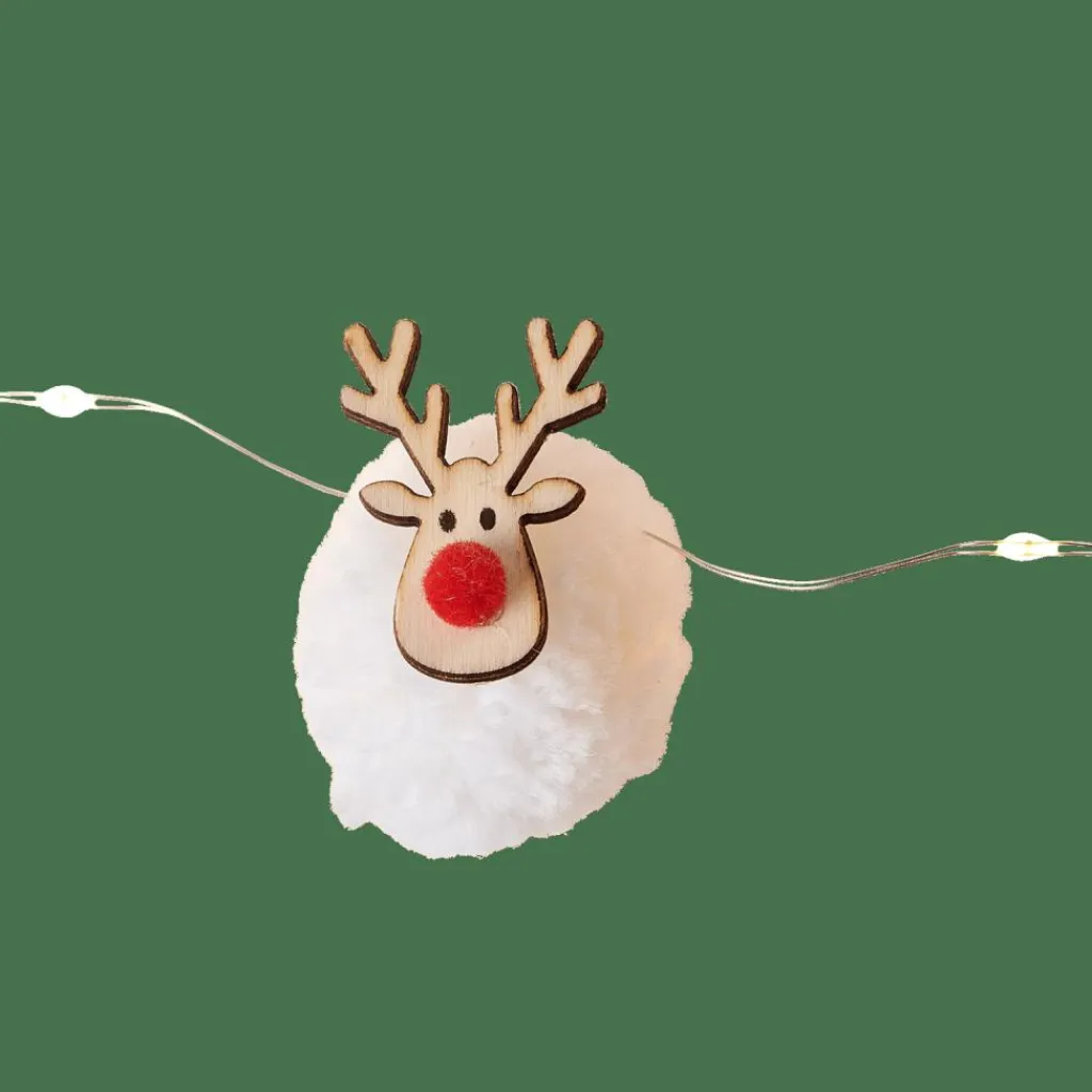 Guirlandes Lumineuses^CASA OH DEER Guirlande Lumineuse Avec 20 LEDs Blanc