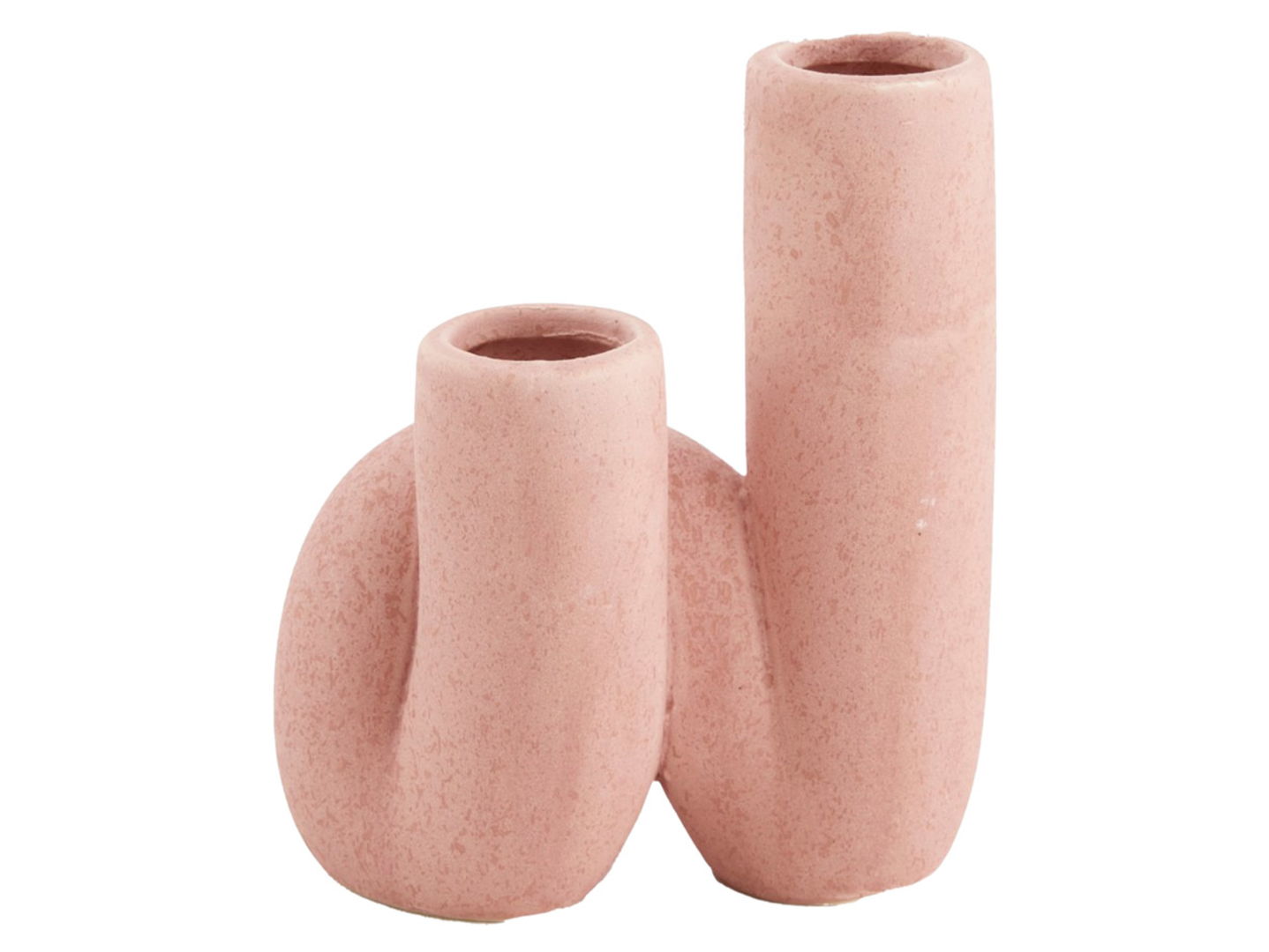 Wazon porcelanowy 12,5 cm różowy