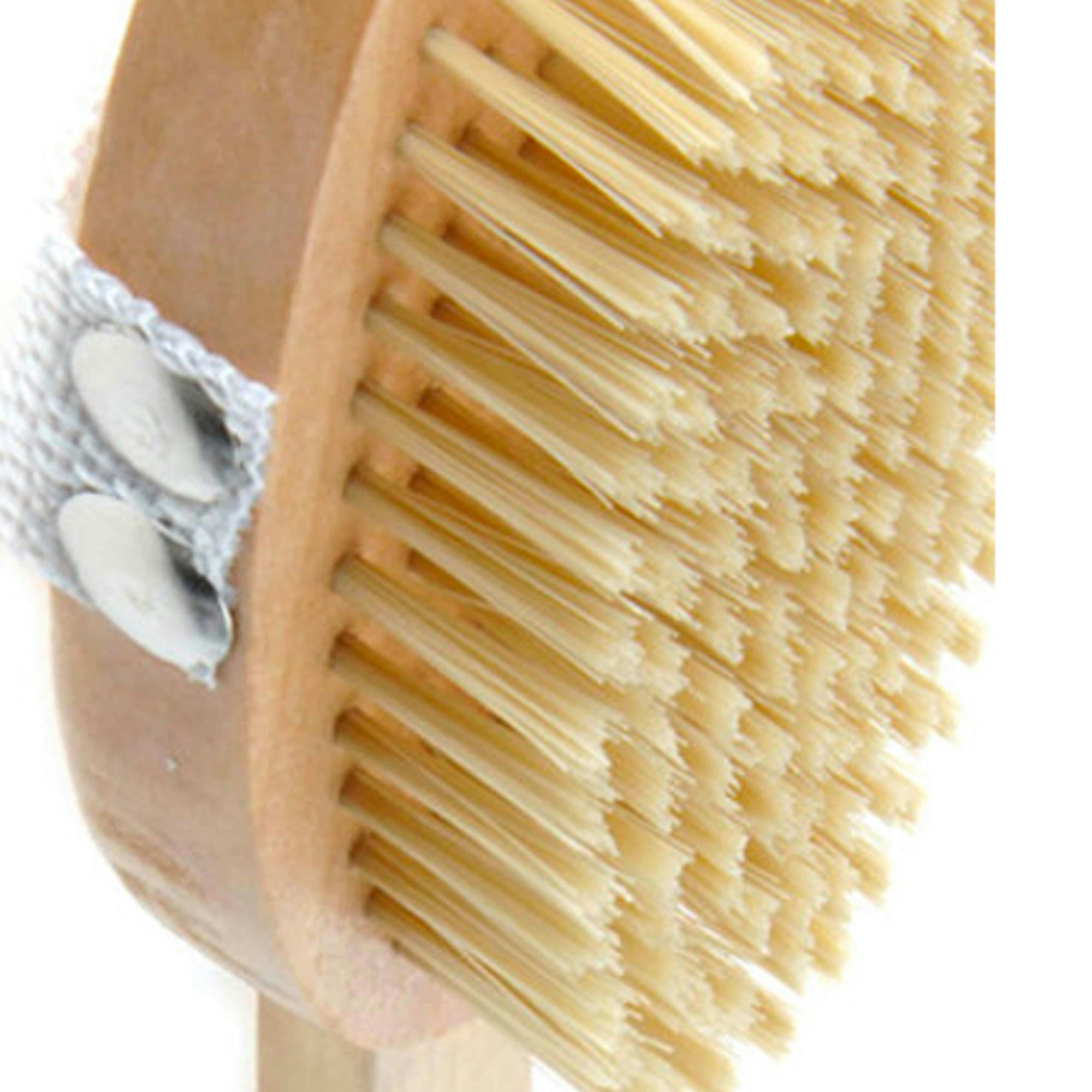 - Brosse de bain bois - L43cm