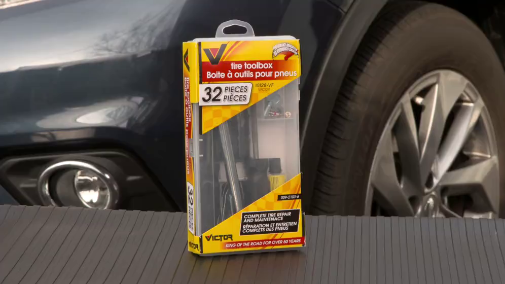 Victor Tire Repair and Maintenance Toolbox, 32-pc
