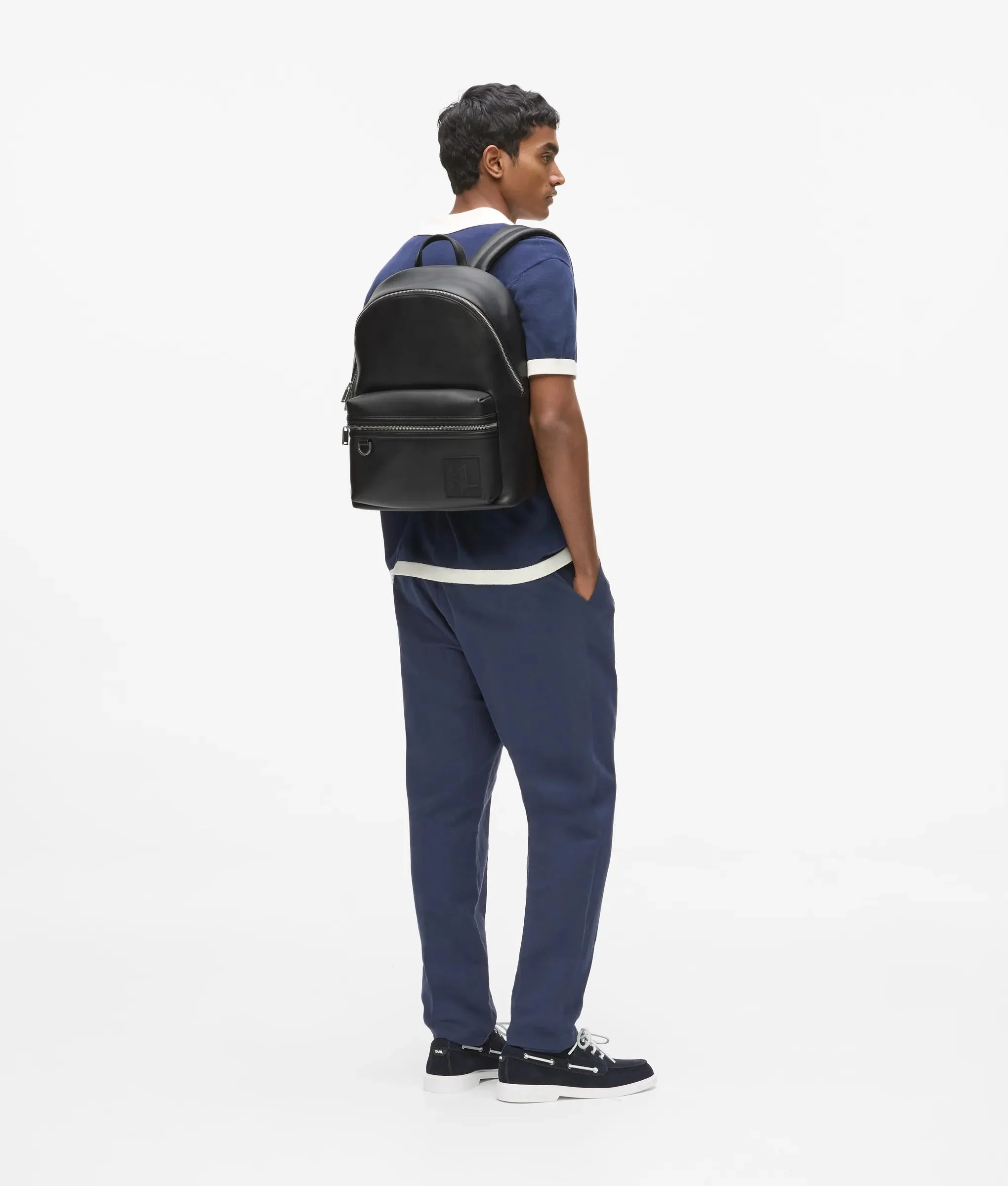 Sac à dos avec écusson Monogram