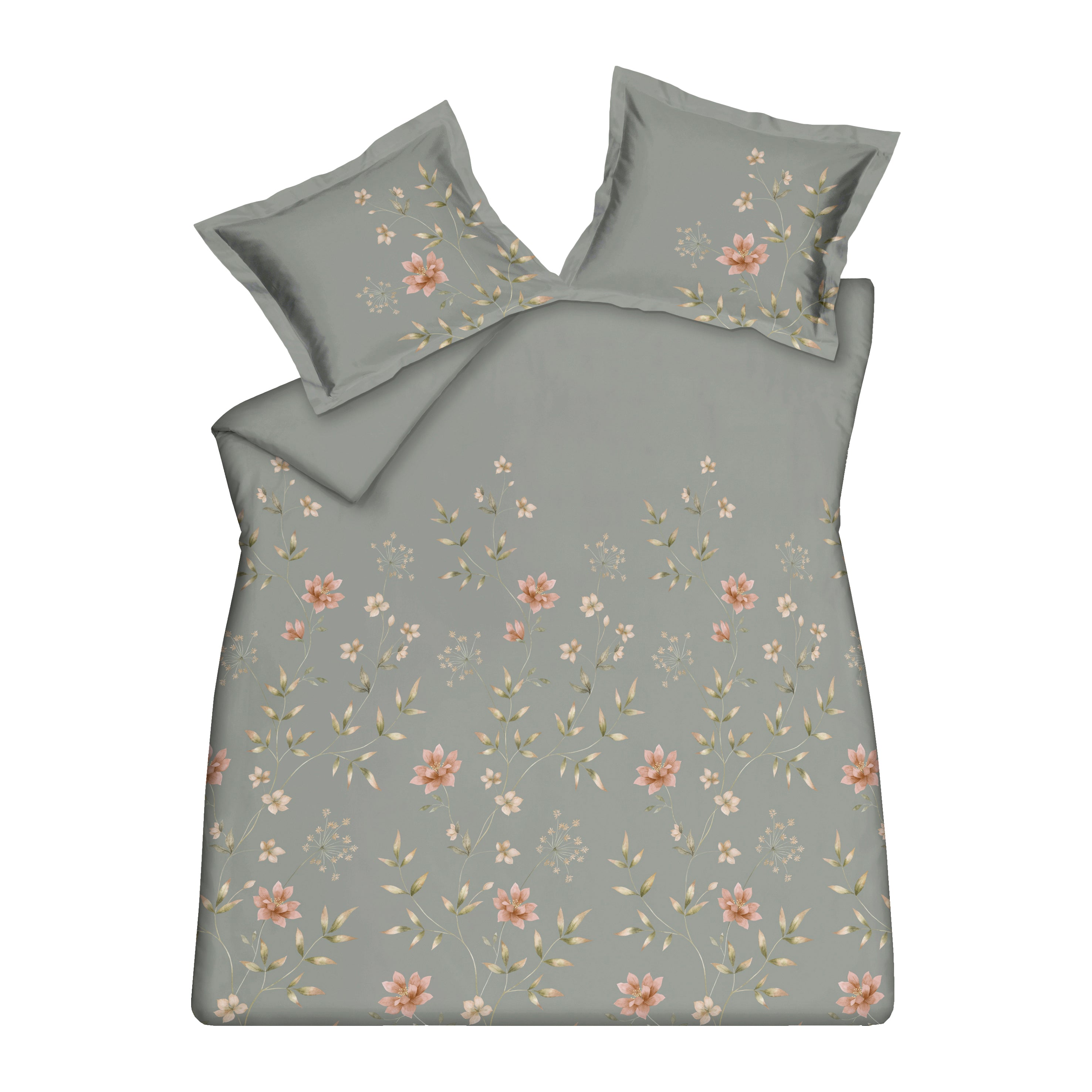 Vandyck Fleurine Dekbedovertrek 200 x 200/220 cm - Thyme