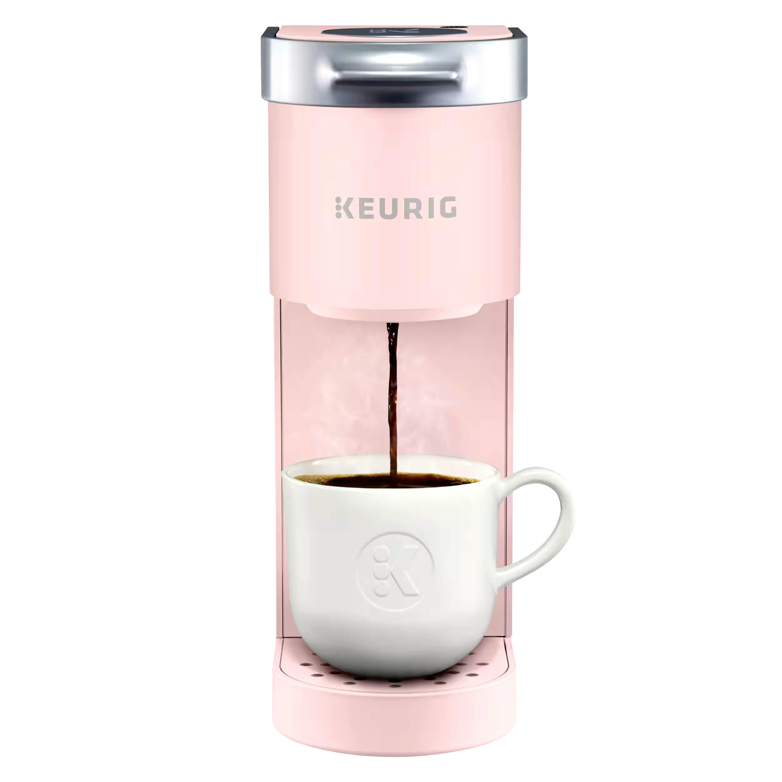 Keurig® K-Mini® Single Serve Coffee Maker, Travel Mug Friendly, Pink, 1-Cup