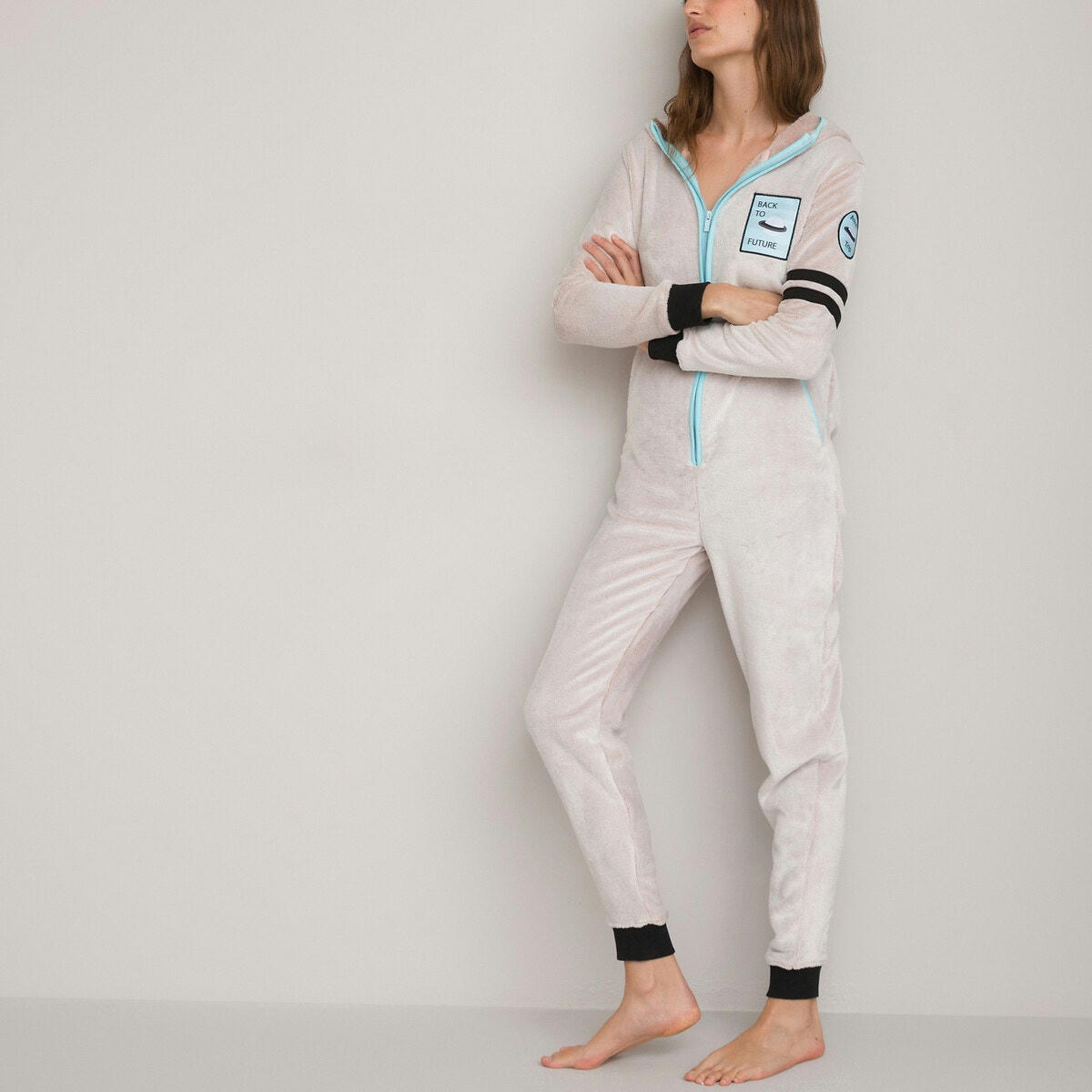 Combinaison-pantalon, en maille polaire