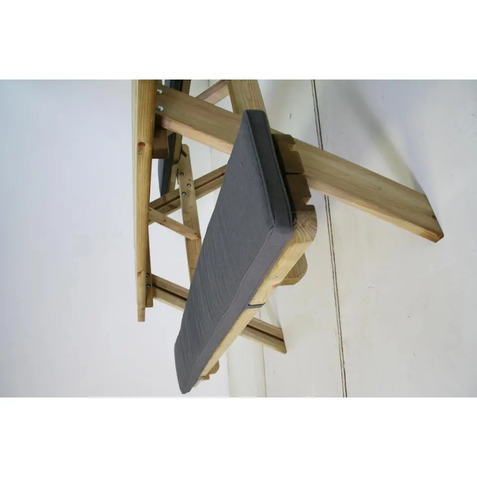 SenS-Line - Cushion For Picknick Tuinbank 180 Cm - Grijs