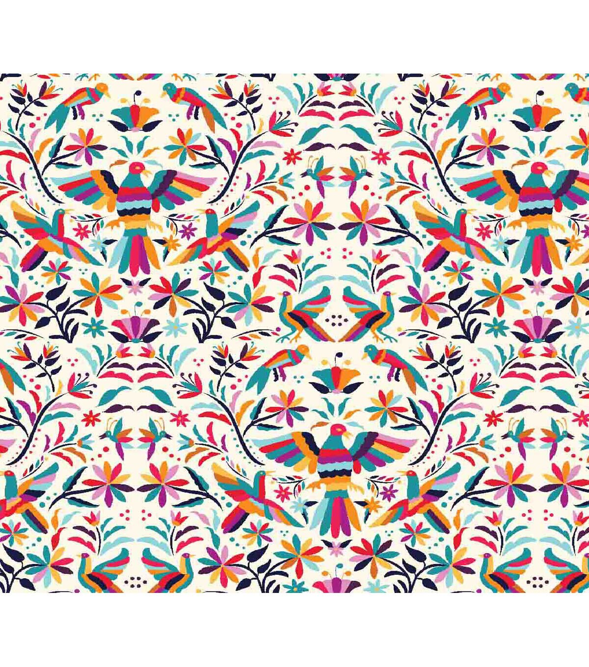 Super Snuggle Day Of The Dead Birds Flannel Fabric