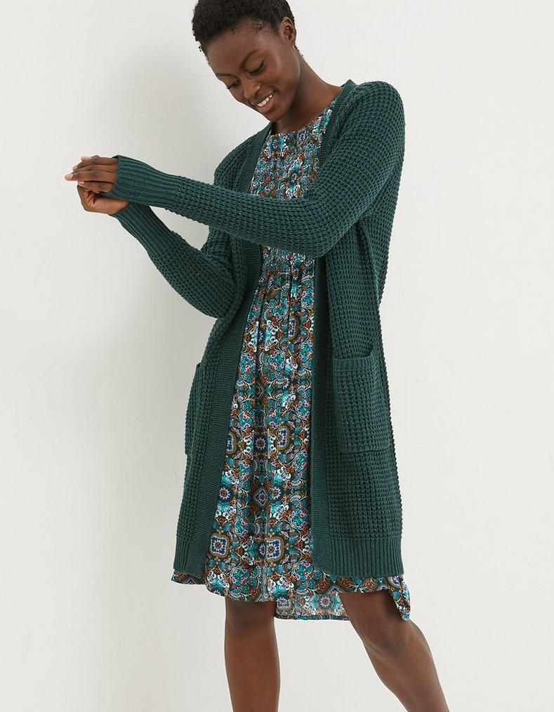 Sadie Longline Edge Cardigan