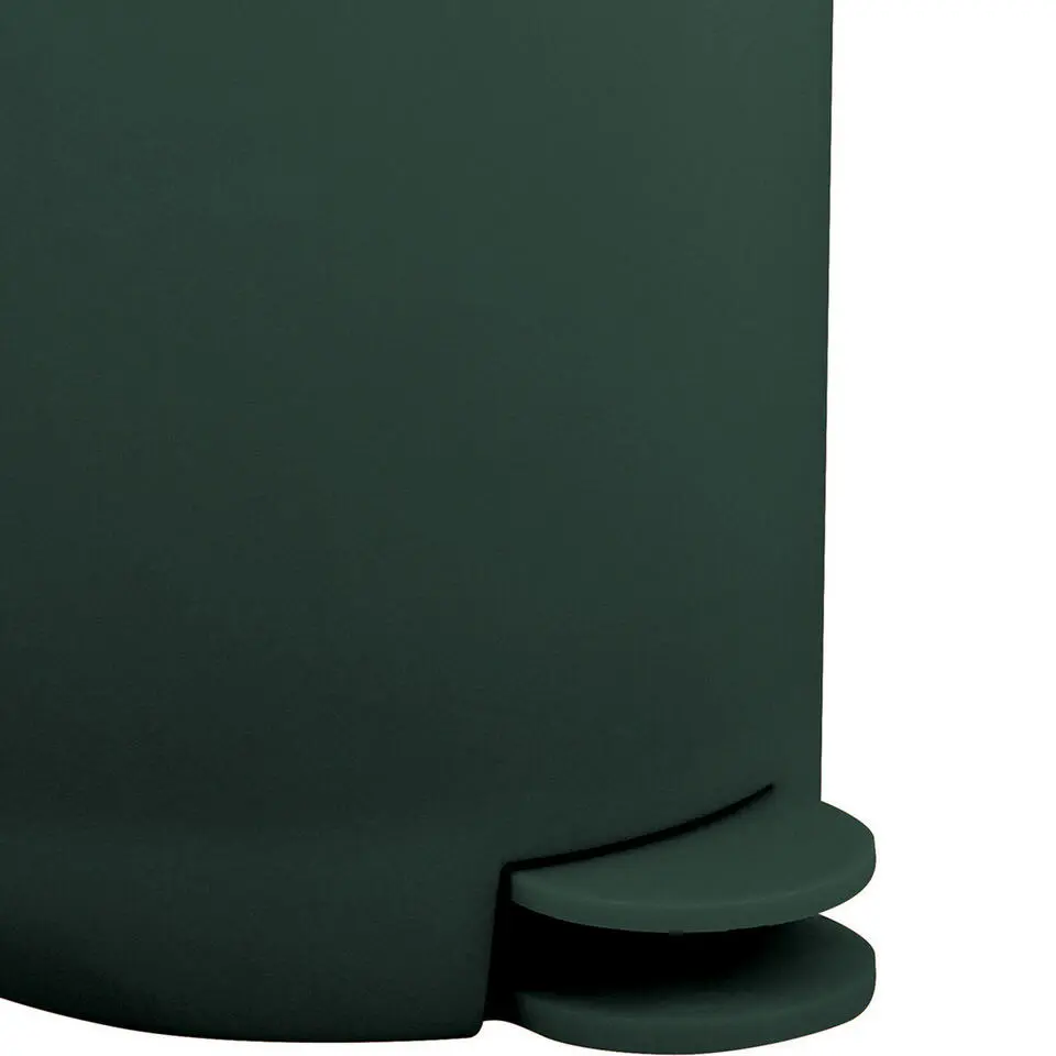 MSV kleine Pedaalemmer - kunststof - donkergroen - 3L - 27 cm