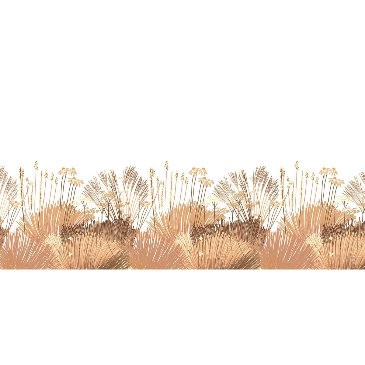 - Papier peint panoramique jardin à l'anglaise 225 x 250 cm