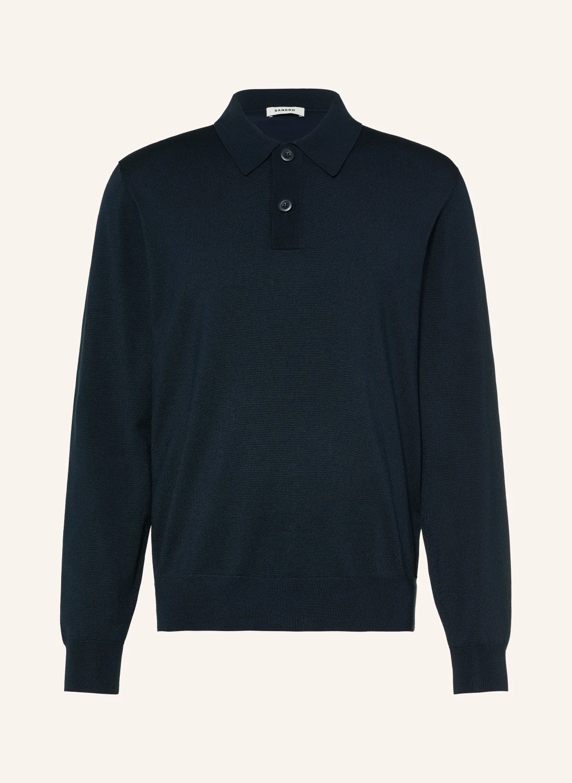 SANDRO Strick-Poloshirt Classic Fit